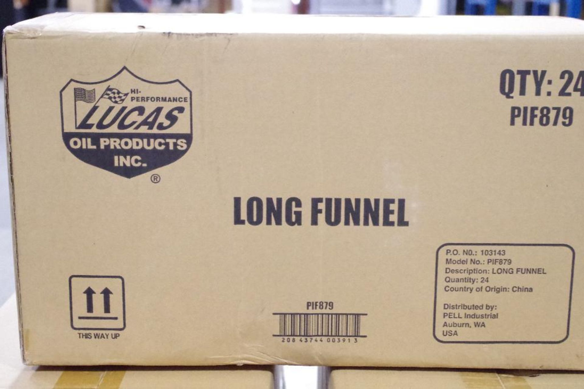 [72] NEW LUCAS Long Funnels M/N PIF879 (3 boxes of 24) - Image 3 of 3
