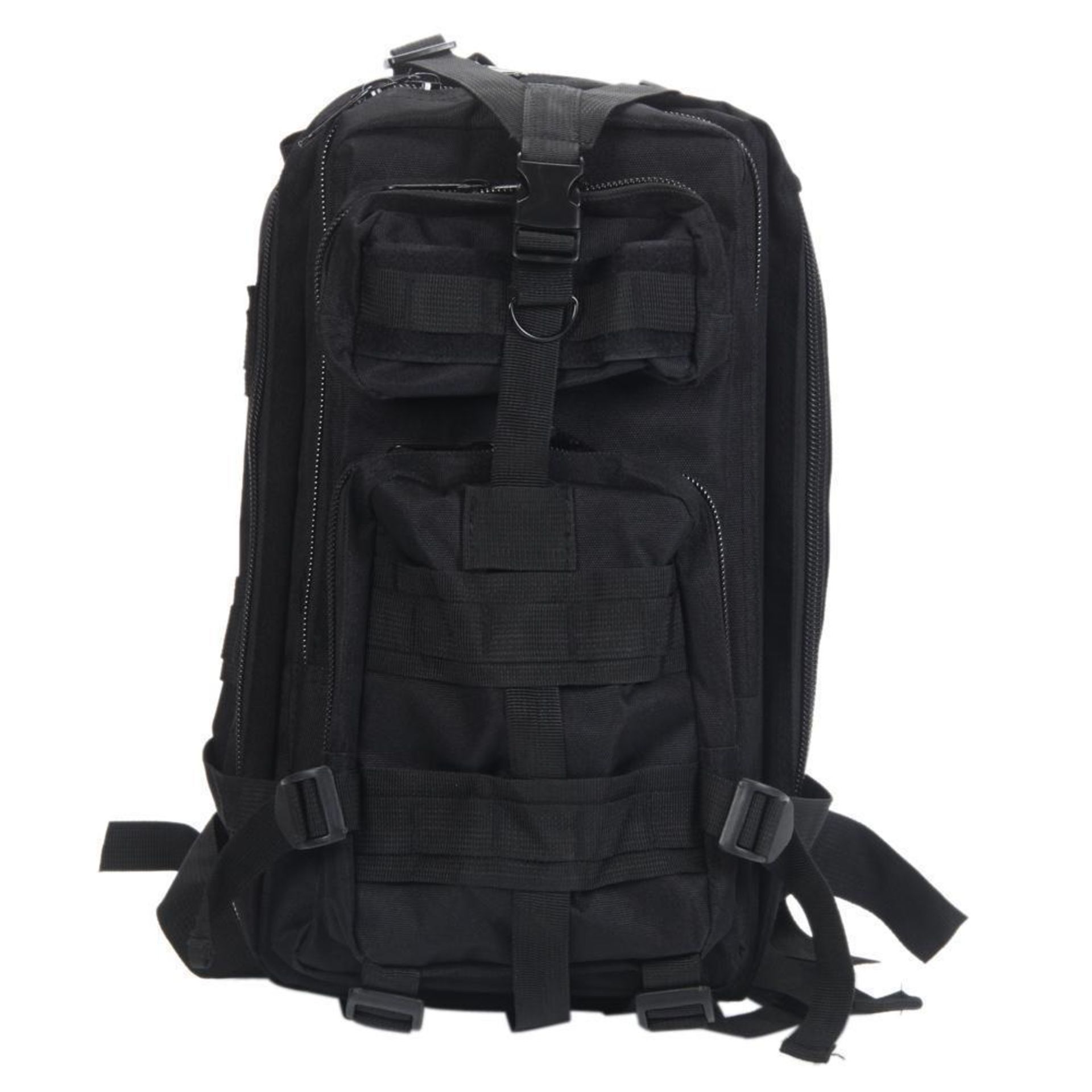 NEW Outdoor Neutral Adjustable Military Tactic Backpack, Color: Black