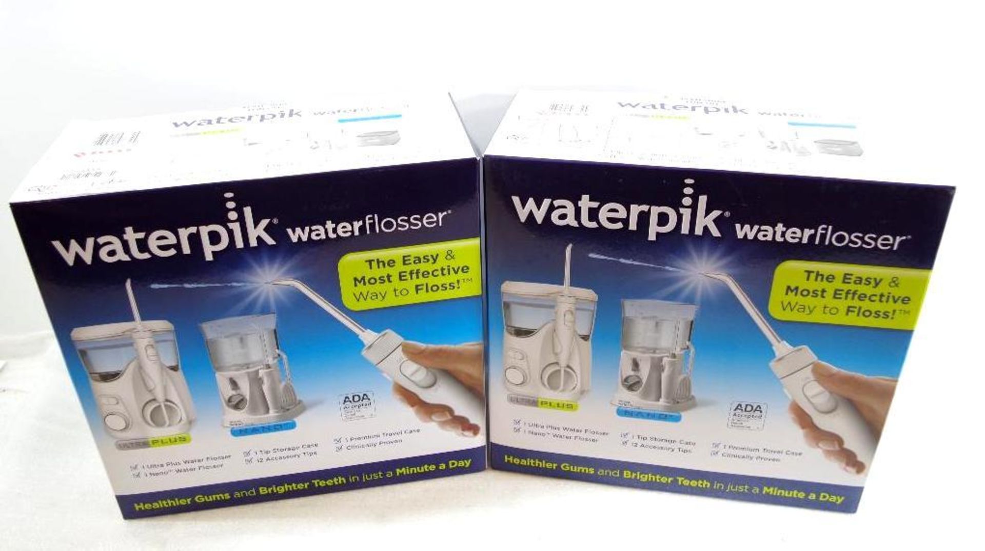 [2] WATERPIK Water Flosser Kits, Store return, Condition & completeness unknown, Please preview