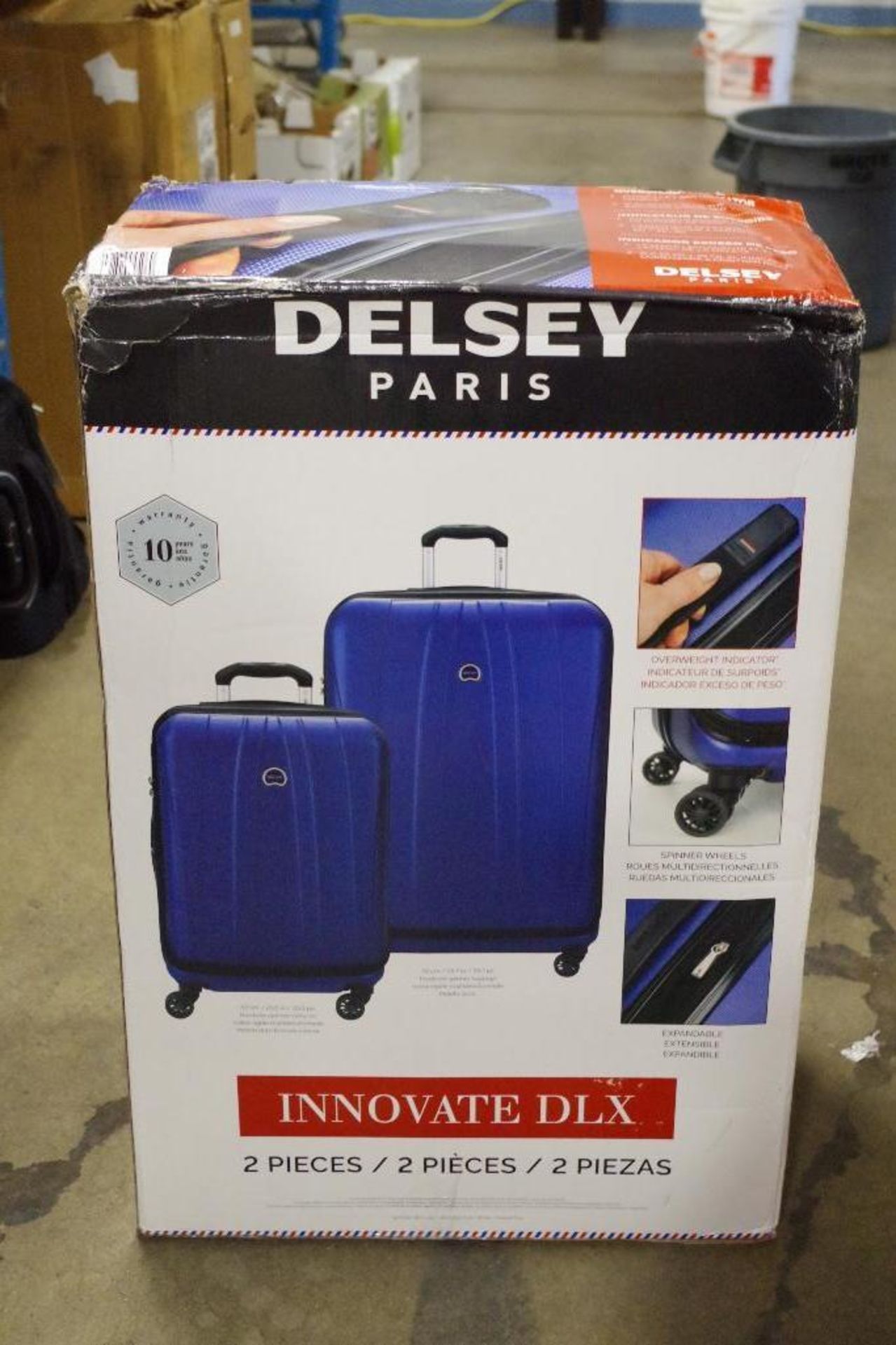 DELSEY 2-Piece Luggage Set - Image 2 of 2