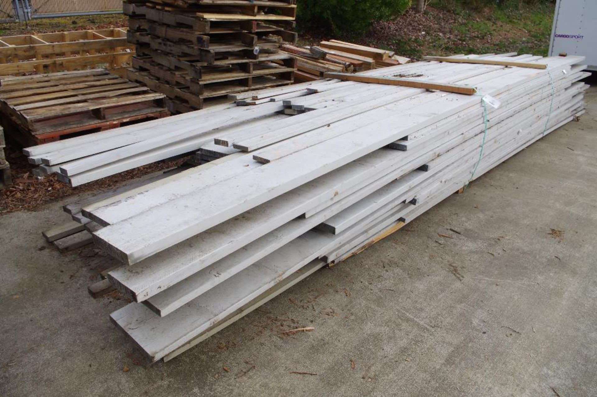 [QTY] Misc. White Wood Trim, Lengths up to 20'