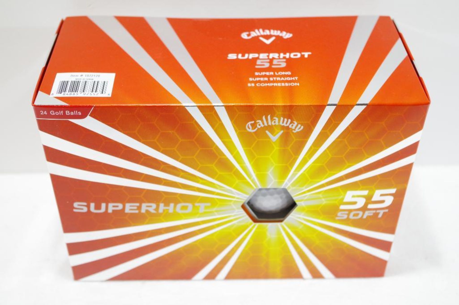 CALLAWAY SUPERHOT 55 Golf Balls, Box of 24