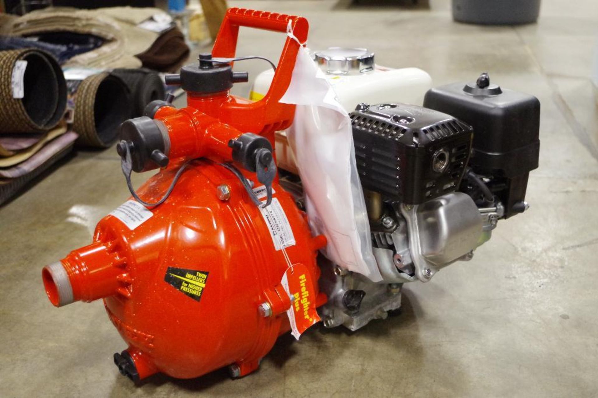 DAVEY High Pressure Fire Fighting Pump, Manual Start, 5-1/2HP M/N 1CJE6 (Appears Unused) - Image 2 of 6