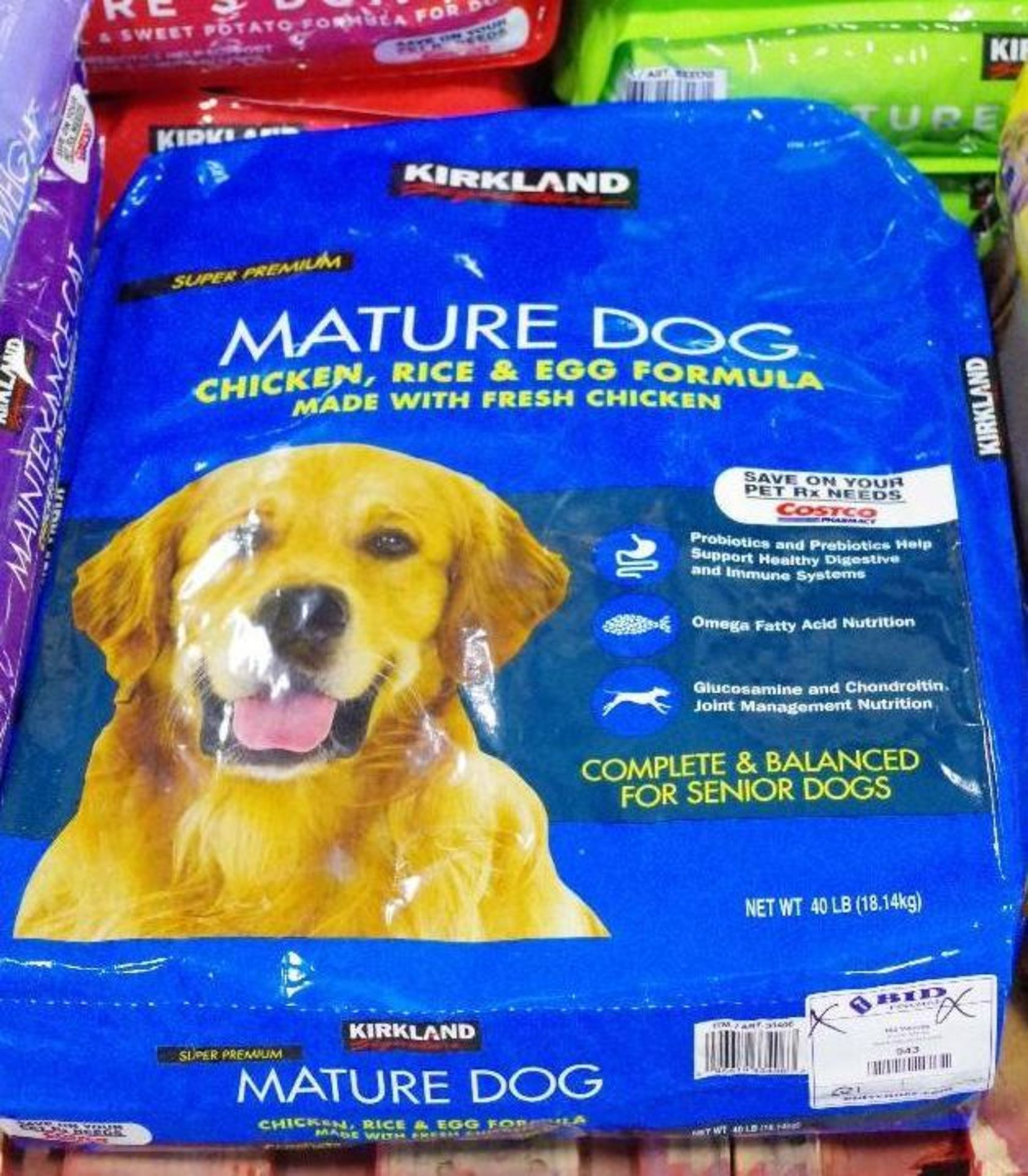 KIRKLAND SUPER PREMIUM 40-lbs. Mature Dog, Dog Food Bag - Image 2 of 3