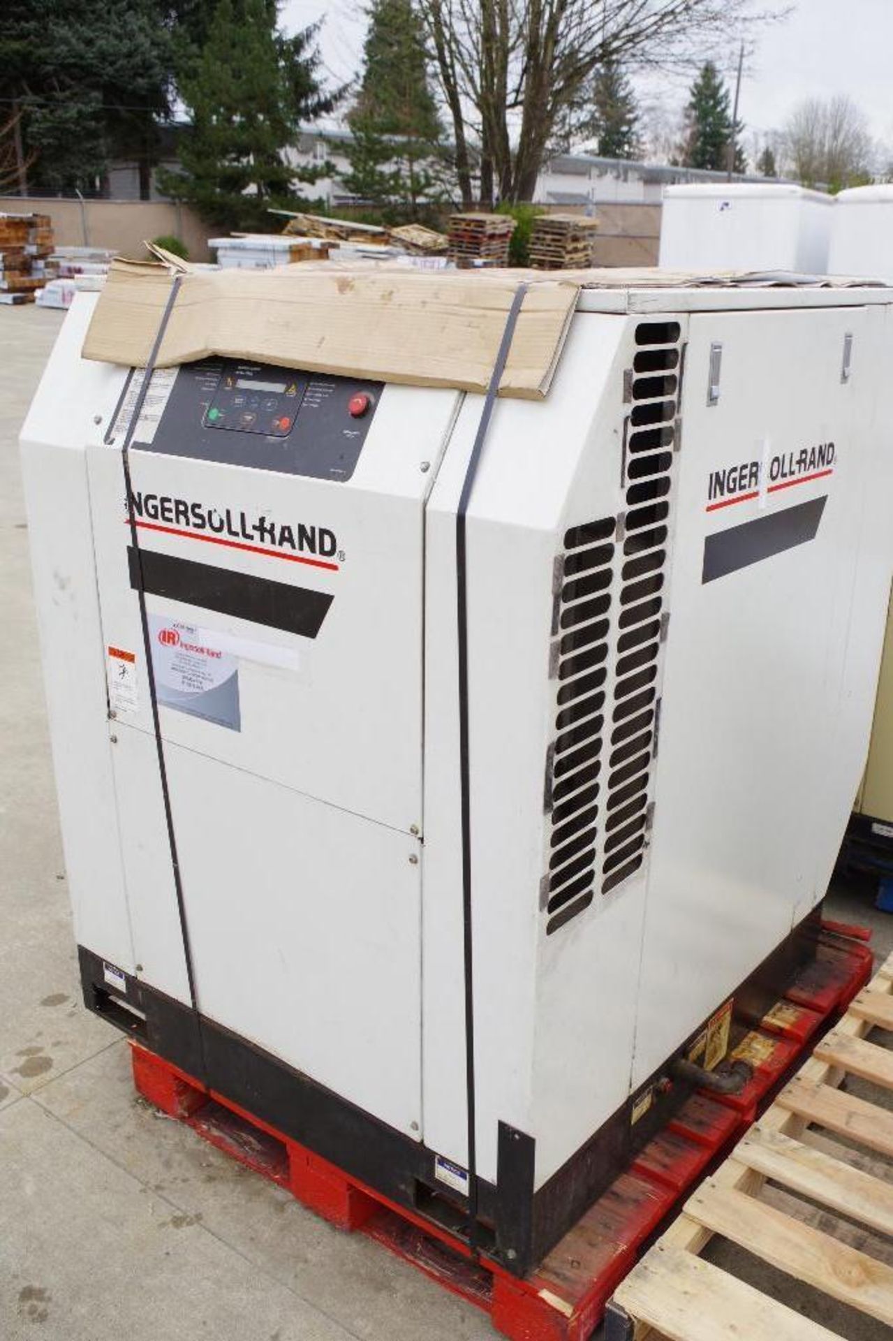 INGERSOLL-RAND 40 HP Air Compressor M/N SSR-EP40SE, Functioning at time of removal, company upgraded - Image 6 of 6