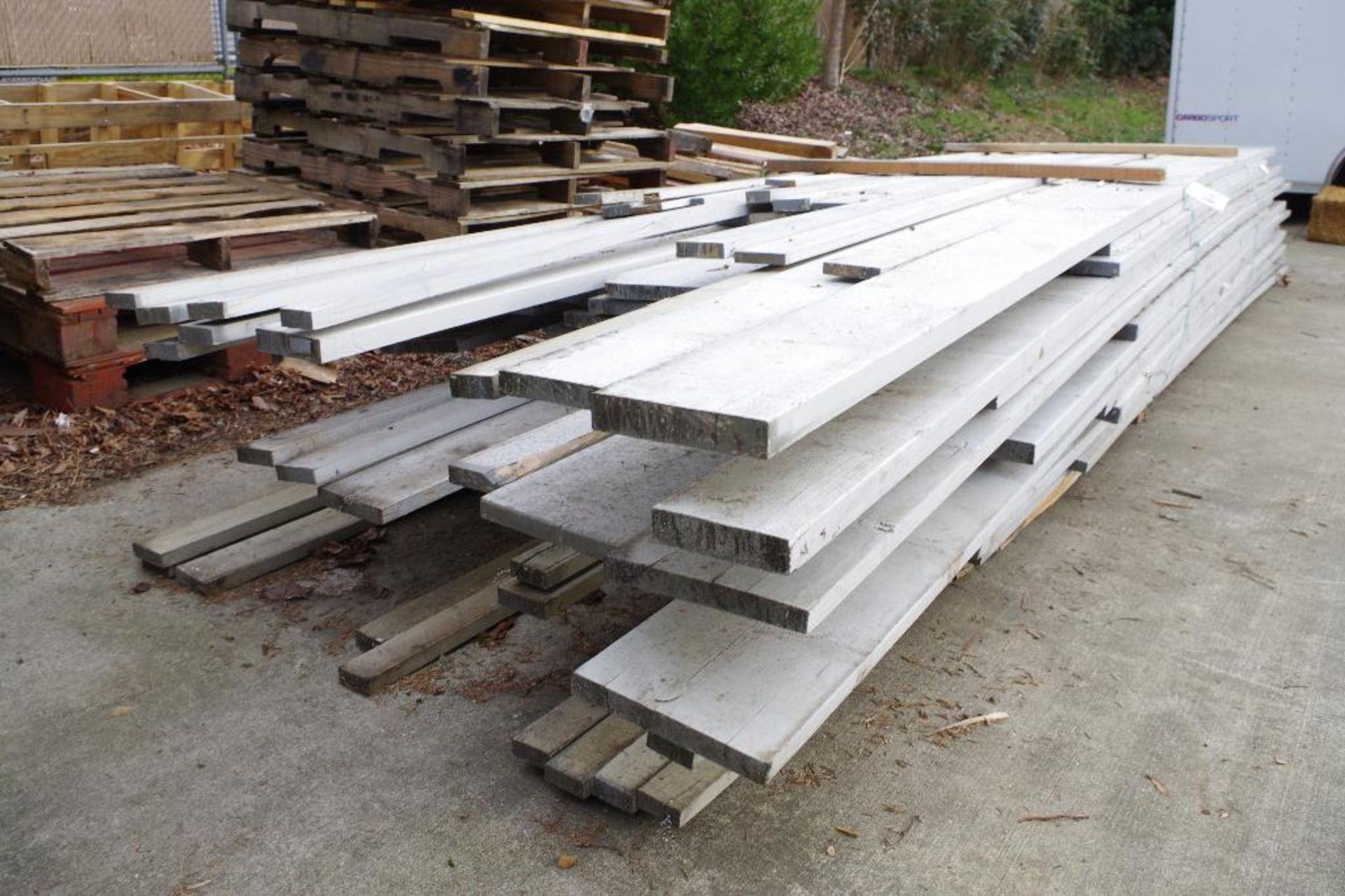 [QTY] Misc. White Wood Trim, Lengths up to 20' - Image 4 of 4