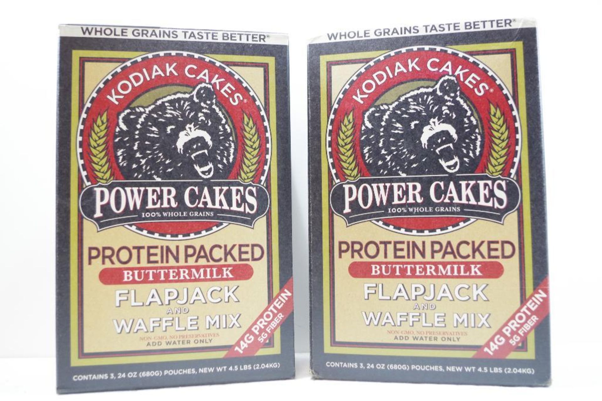 [2] NEW KODIAK CAKES Flapjack & Waffle Mix Boxes - Image 2 of 2