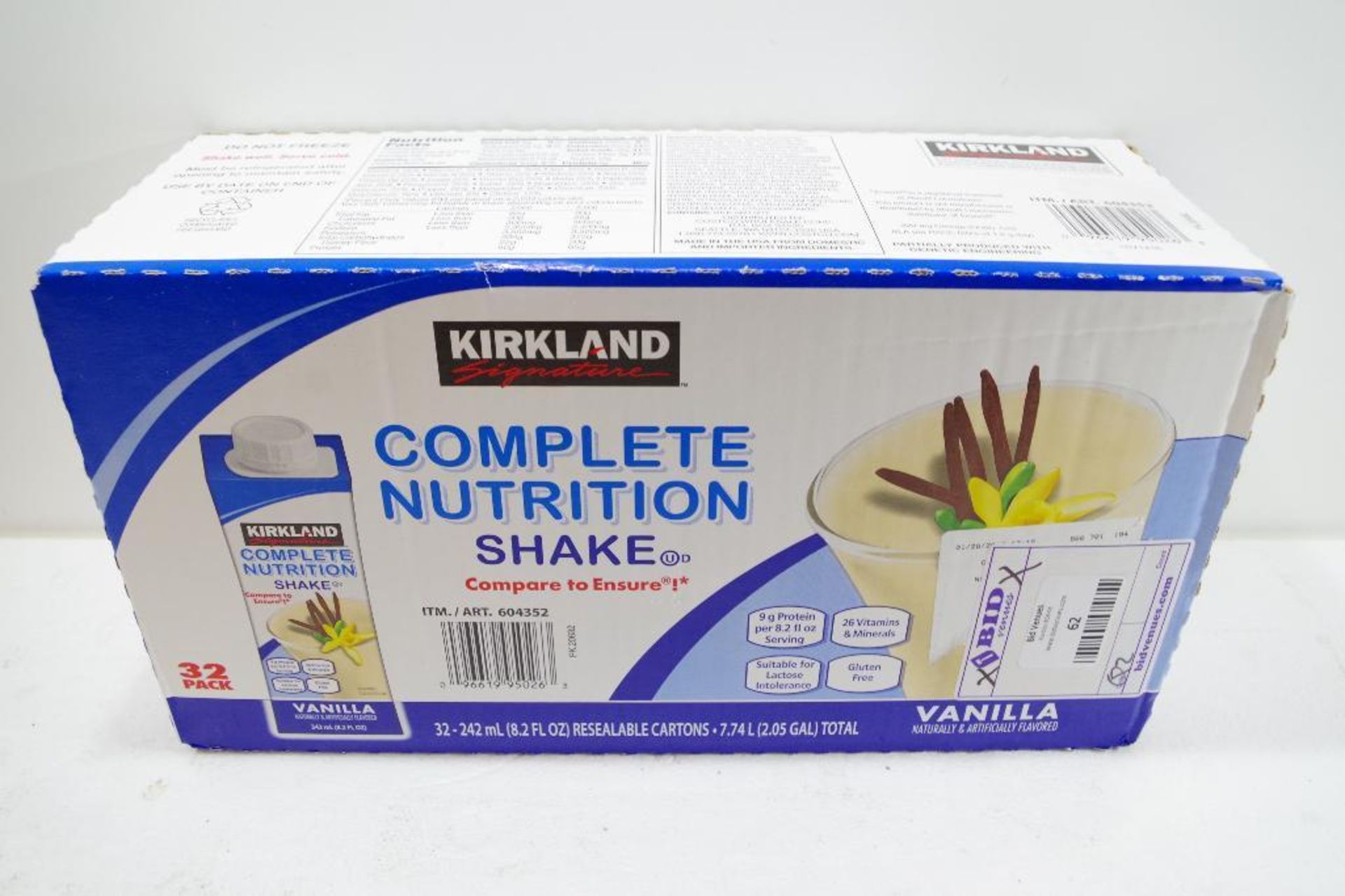 KIRKLAND 32-Pack Complete Nutrition Shakes, Vanilla - Image 2 of 2