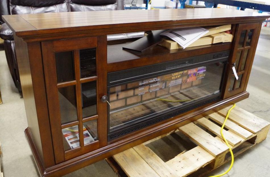 TRESANTI 74" Fireplace Console / TV Stand (Appears NEW)