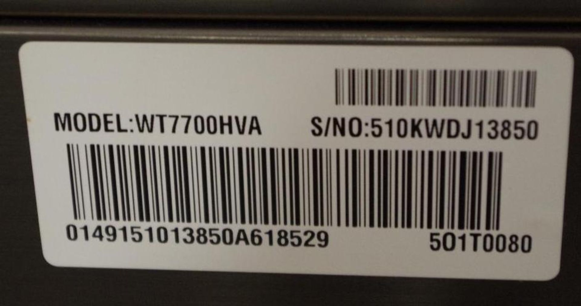 LG 5.7 cu. ft. High-Efficiency Top Load Washer w/ Steam & TurboWash in Graphite Steel (Must inspect - Image 12 of 12