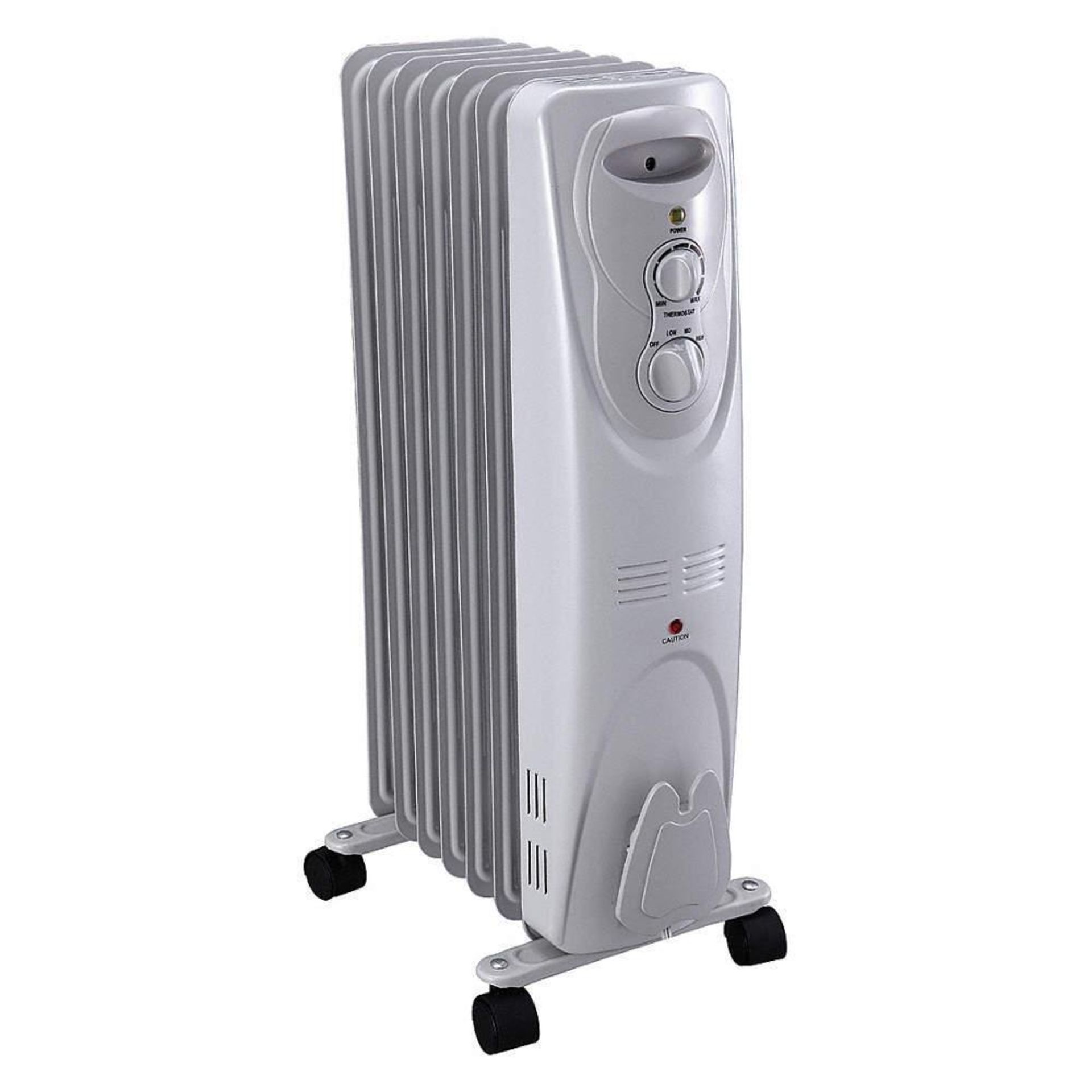 DAYTON Radiant Portable Electric Heater, Gray, 120VAC (Appears NEW)