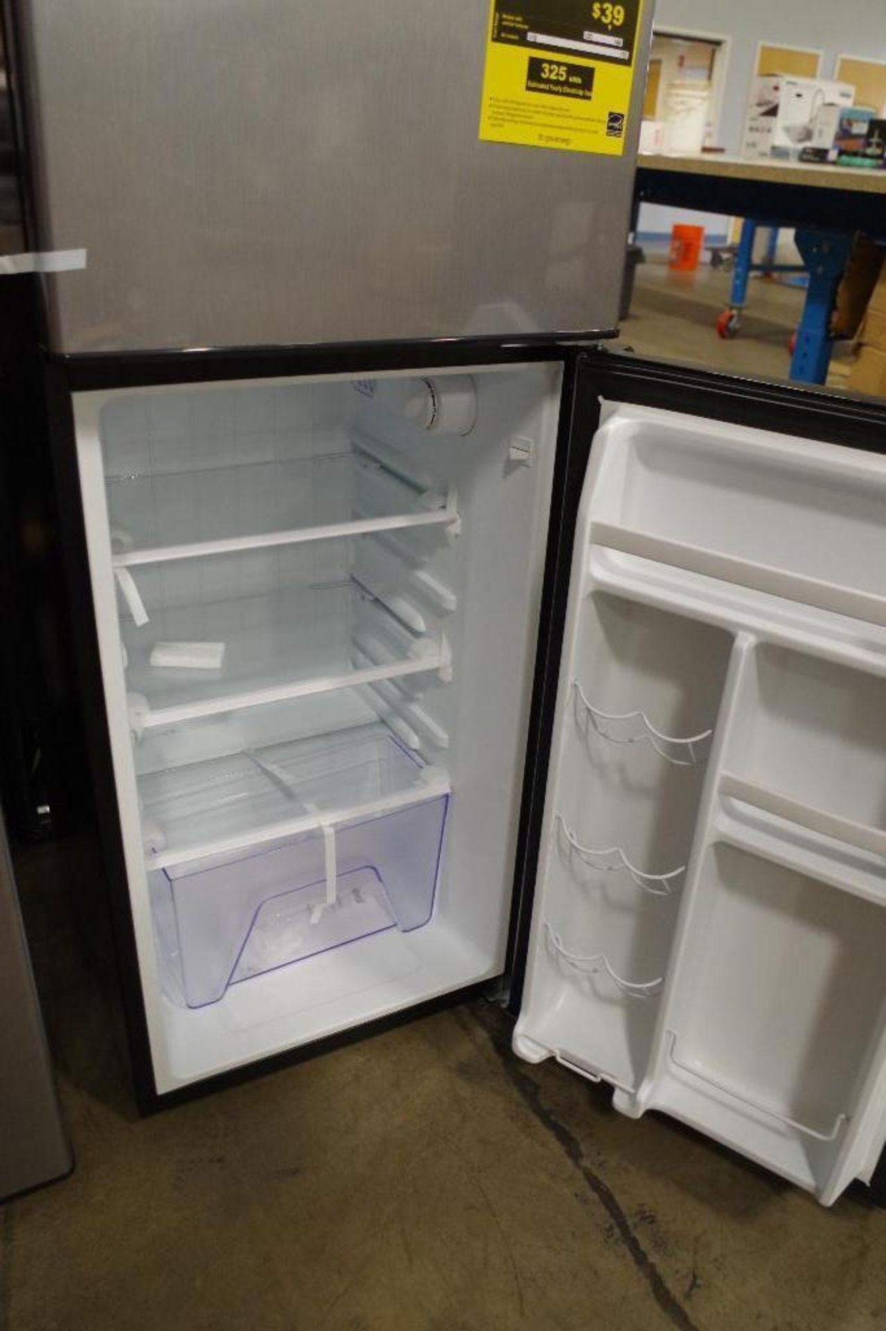 UNUSED Whirlpool® 4.6 cu. ft. Top-mount Refrigerator with Stainless Steel Look M/N WH46TS1E - Image 2 of 6
