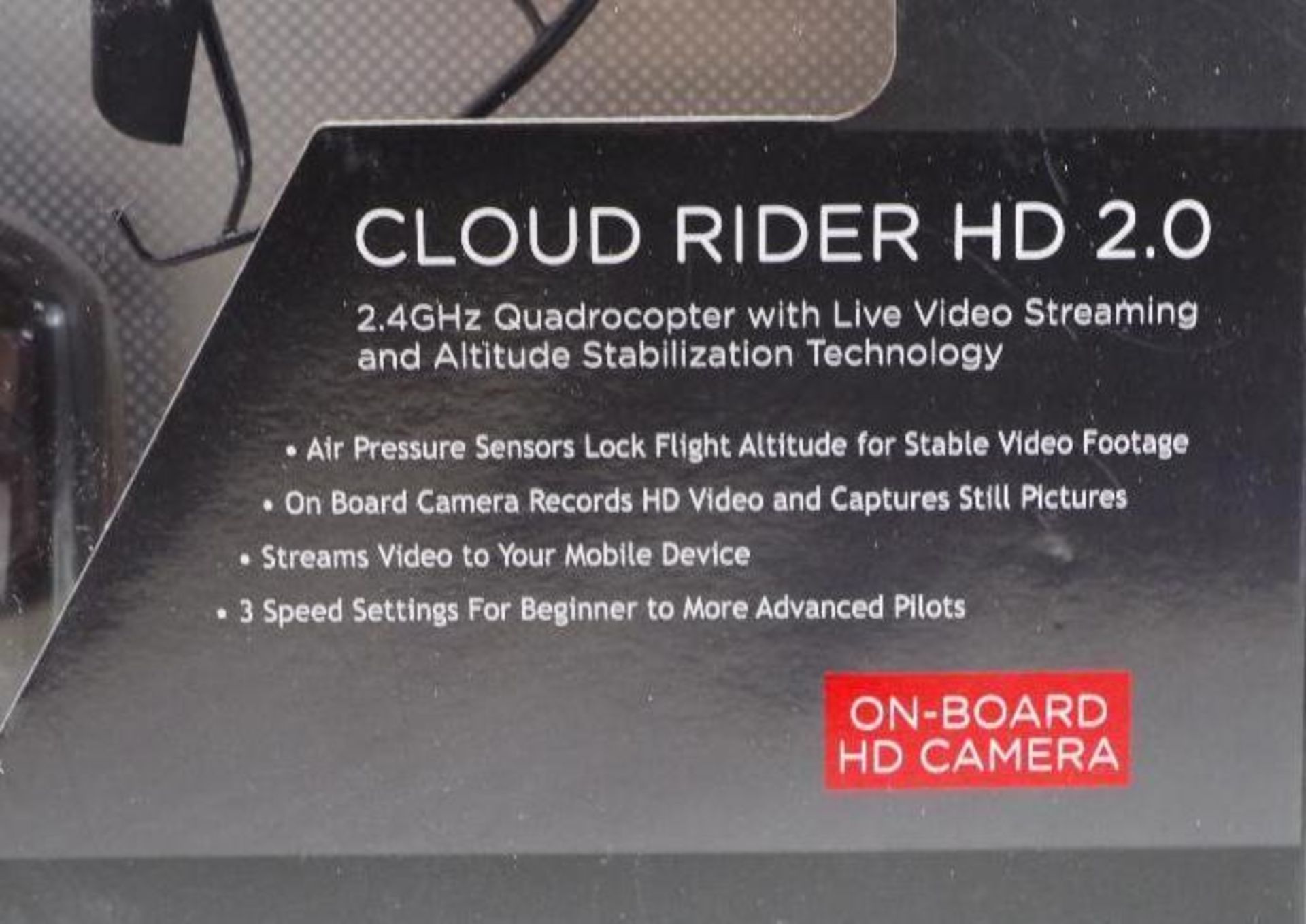 PROPEL Cloud Rider HD 2.4 Ghz Quadcopter w/ Live Video Streaming & Altitude Stabilization Technology - Image 2 of 3