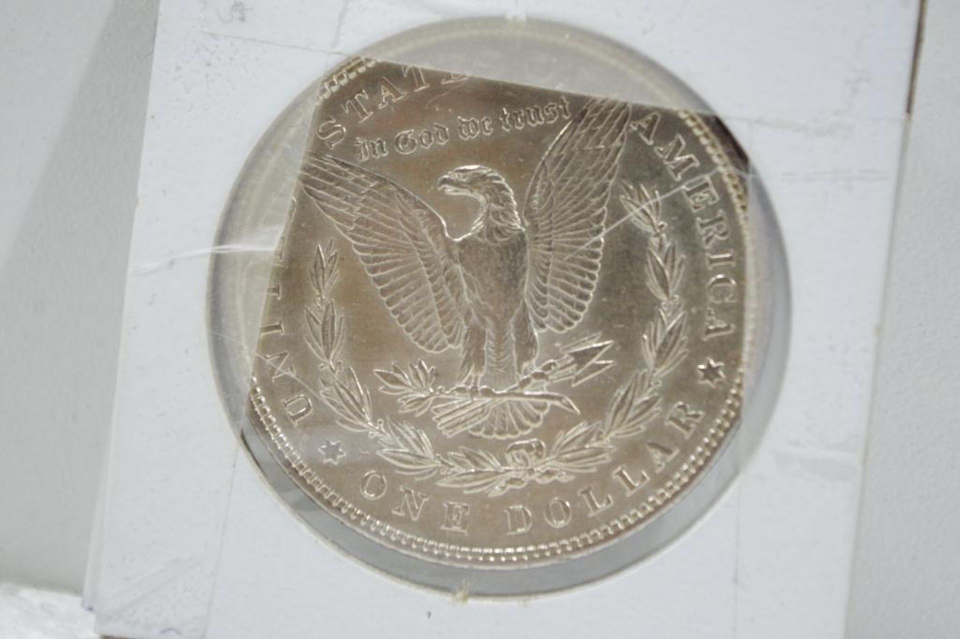 Morgan Silver Dollar, 1879 (appears almost uncirculated to UNC, ask to preview) - Image 2 of 2