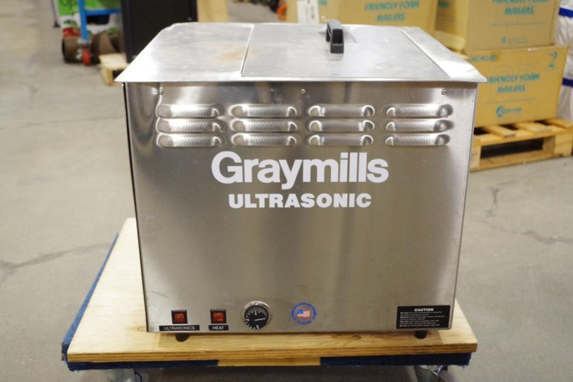 GRAYMILLS 13-Gal. Ultrasonic Power BT 130SE Heated Cleaner Retail: $5000