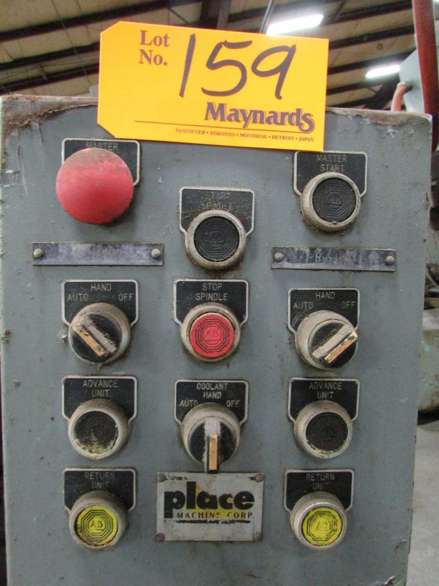 Place Machine Corp. Twin Angle Head Drill Press - Image 8 of 11