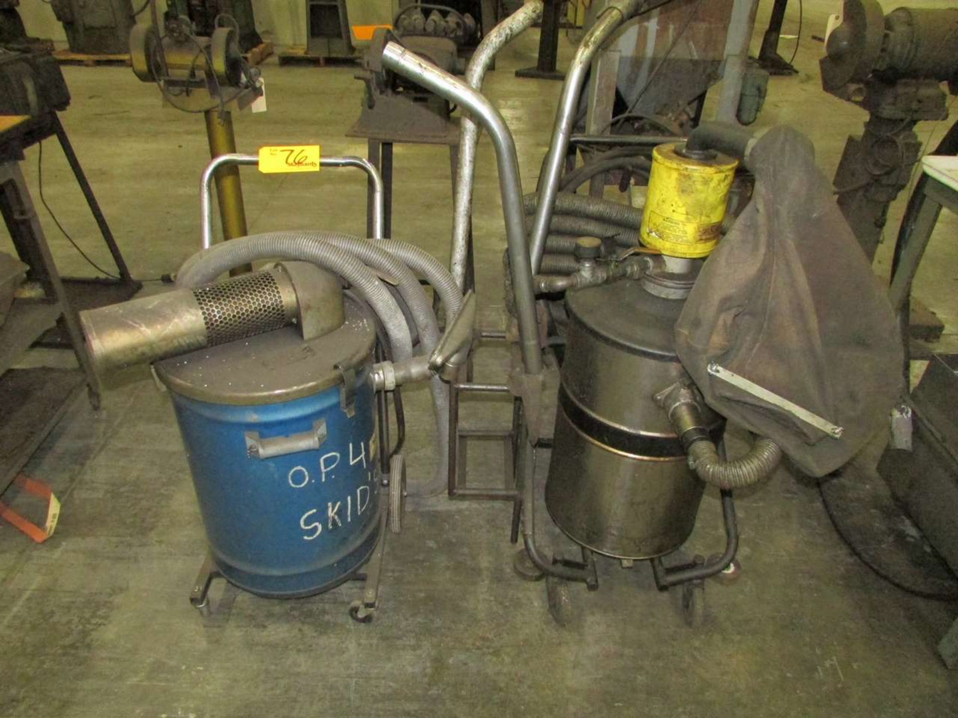 (2) Pneumatic Wet/Dry Vacuums