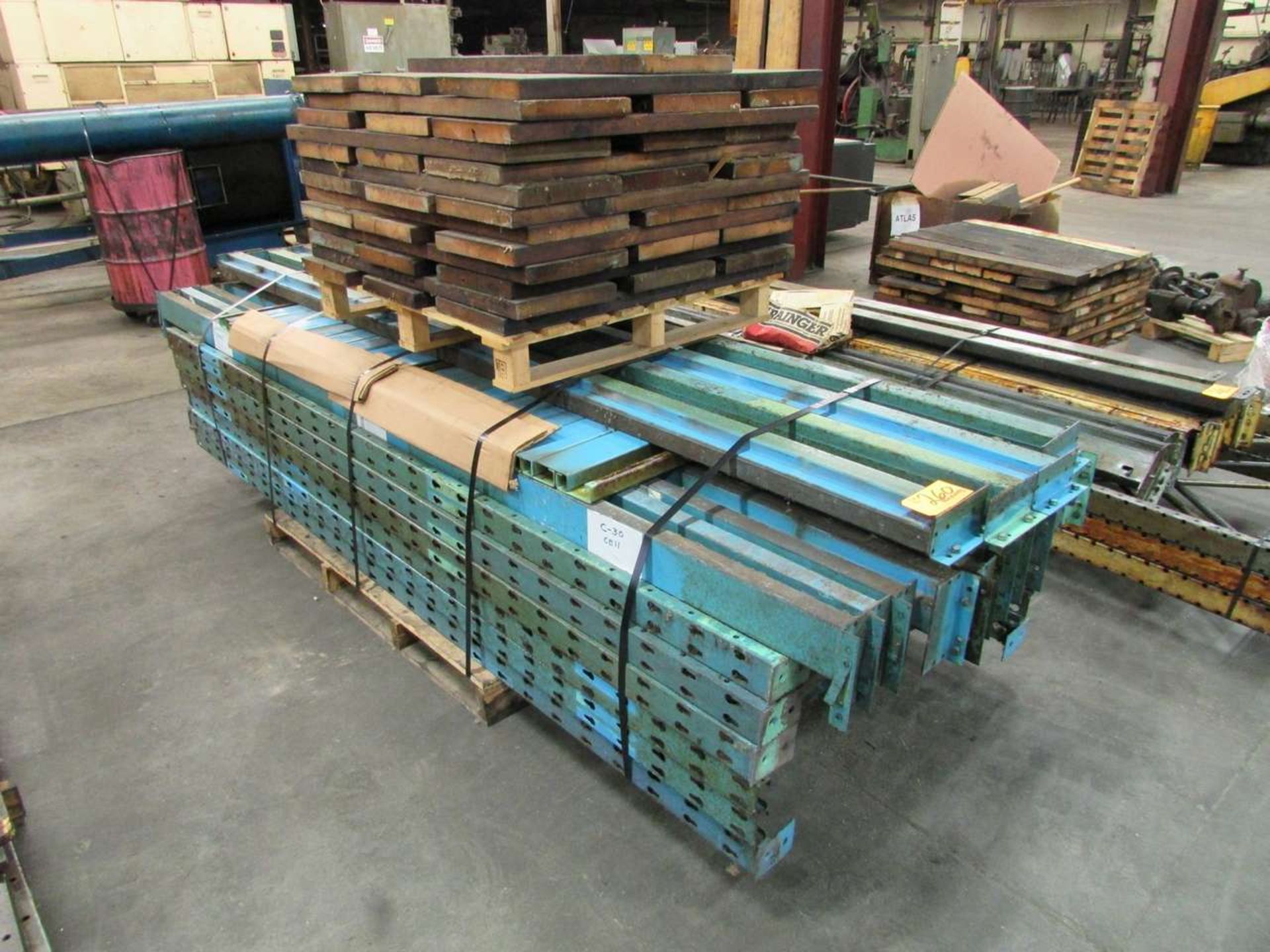 (5) Sections of Pallet Racking