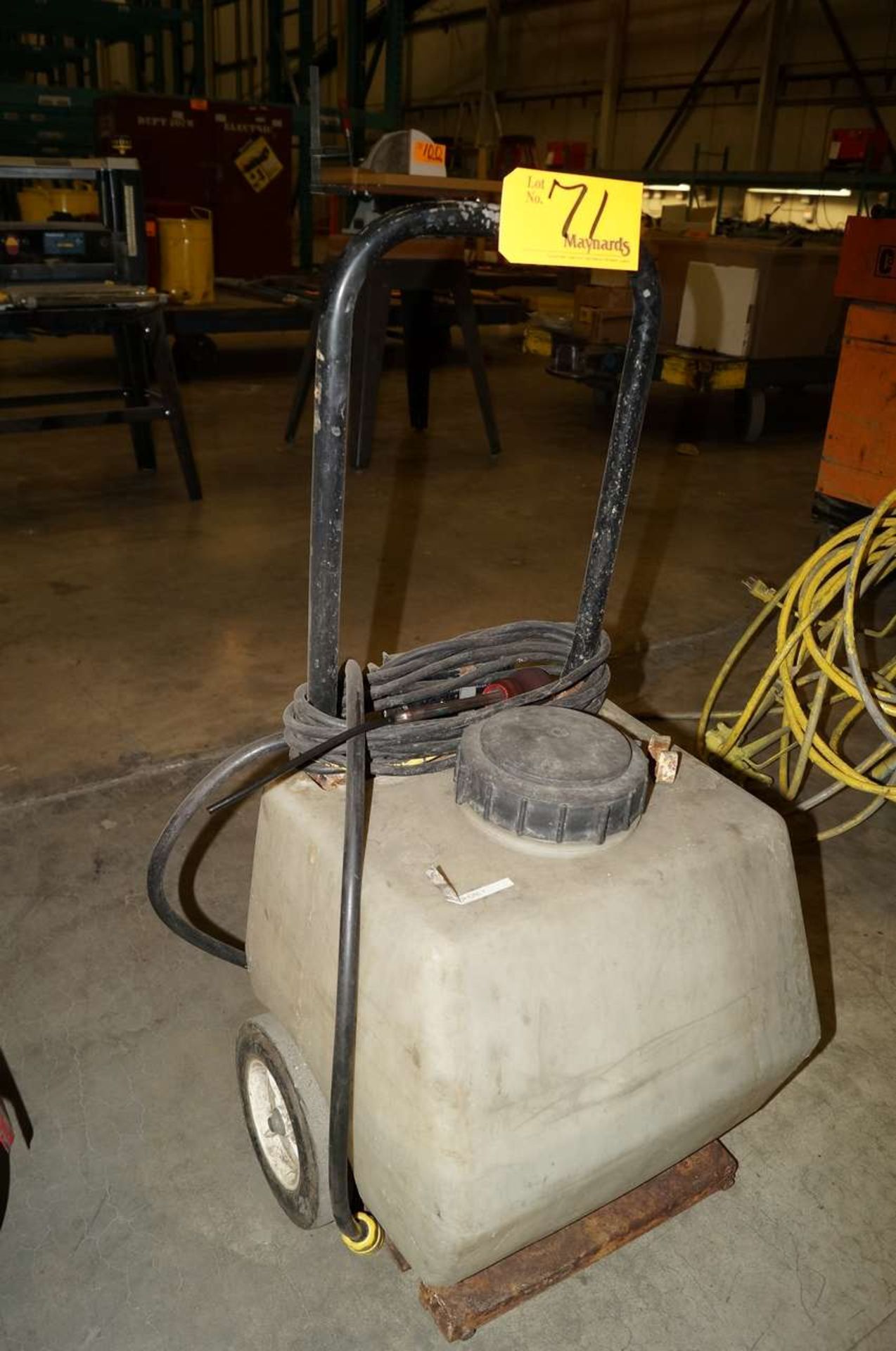 Battery Filling Cart