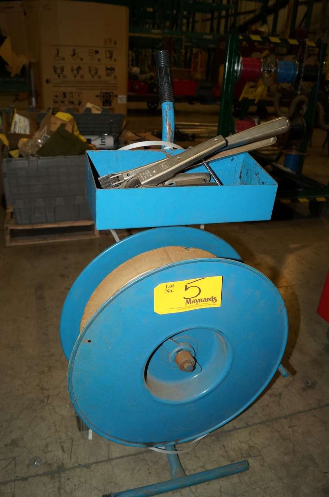 Banding Cart w/ Tensioner & Crimping Tools