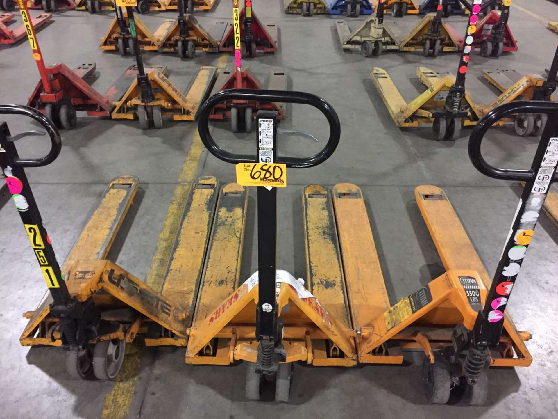 LiftRite (3) Pallet Jacks