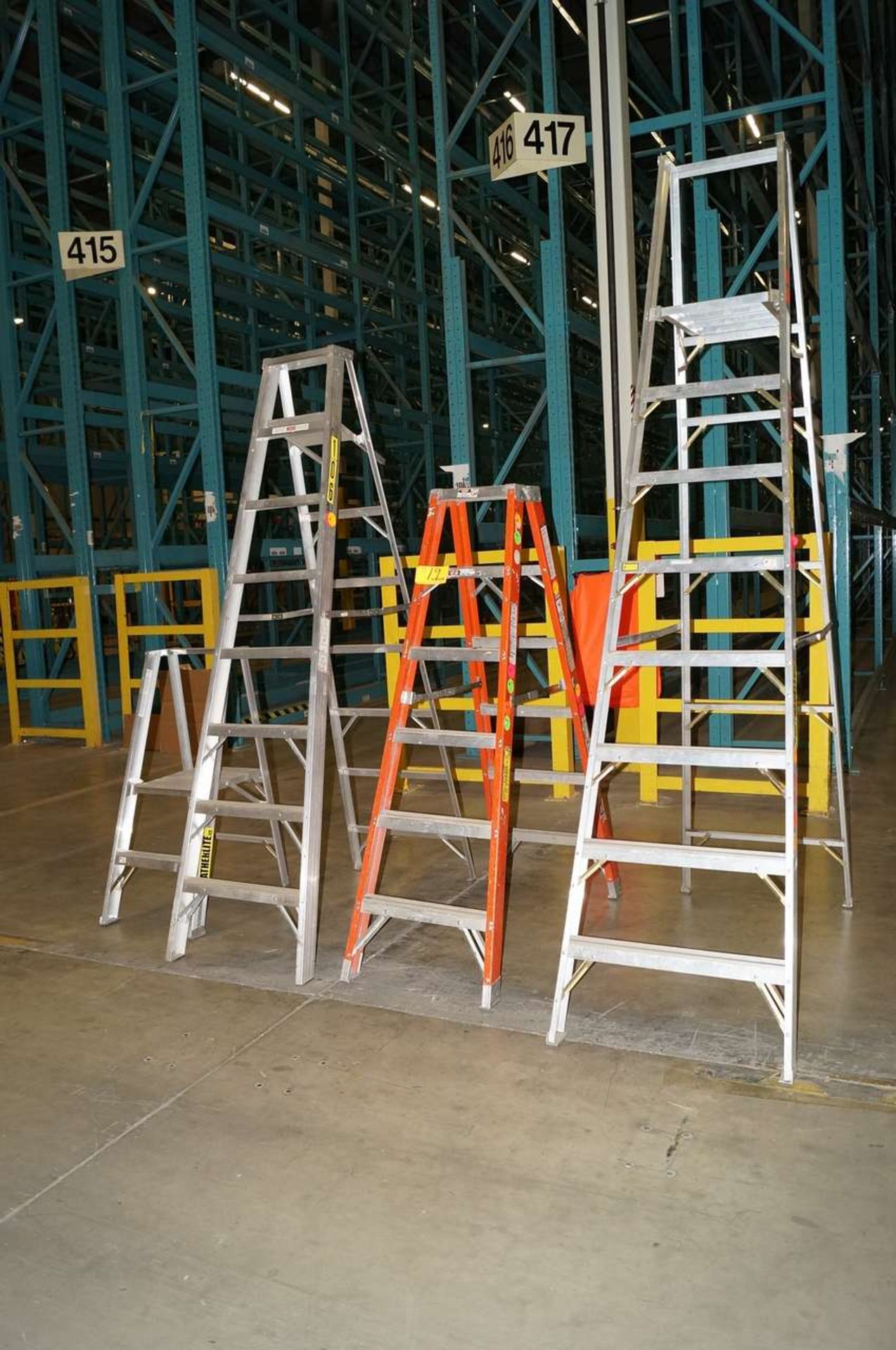 (4) A-Frame Ladders