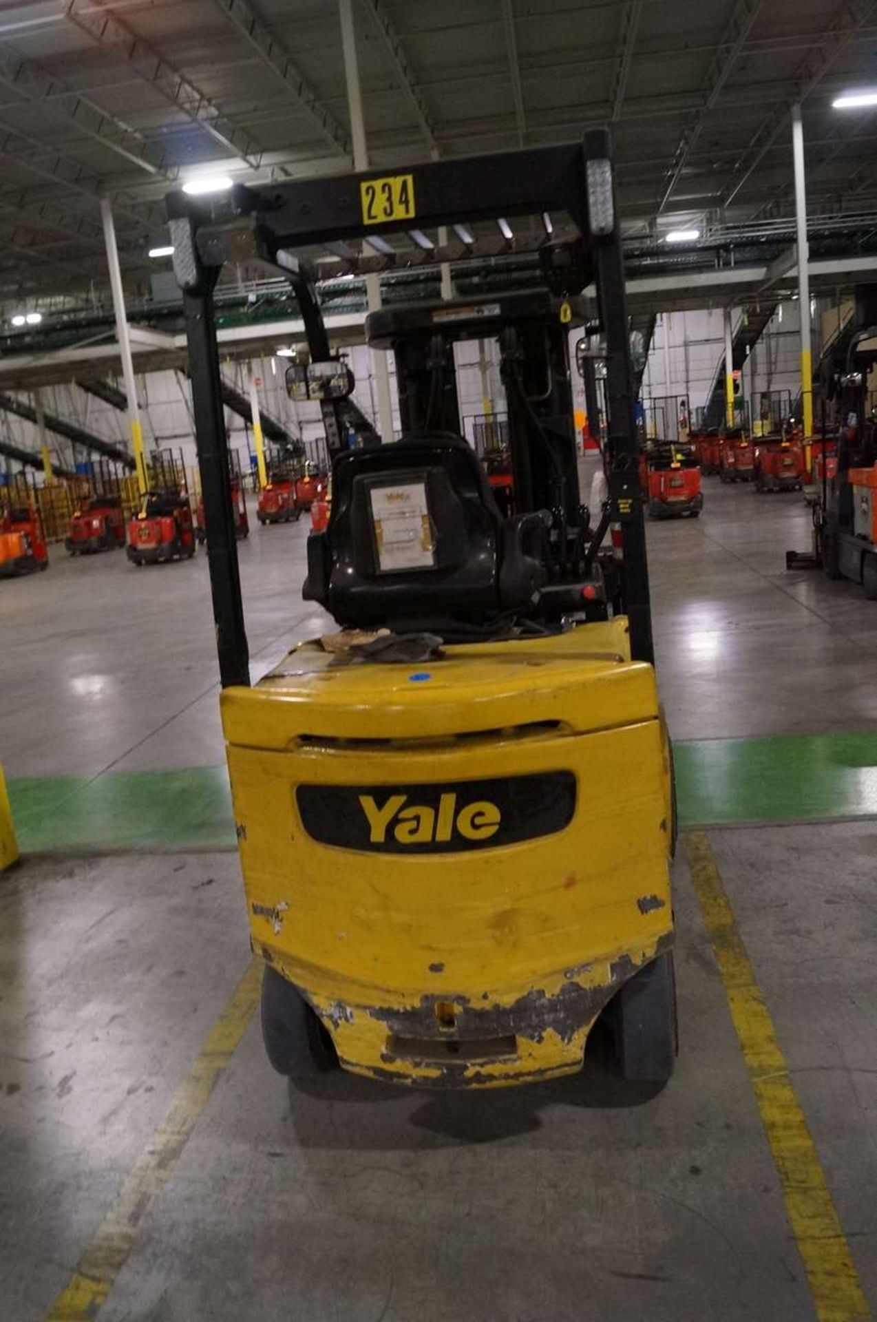 2012 YALE ERC050vgn48tq Electric Counterbalance Sit Down - Image 3 of 5