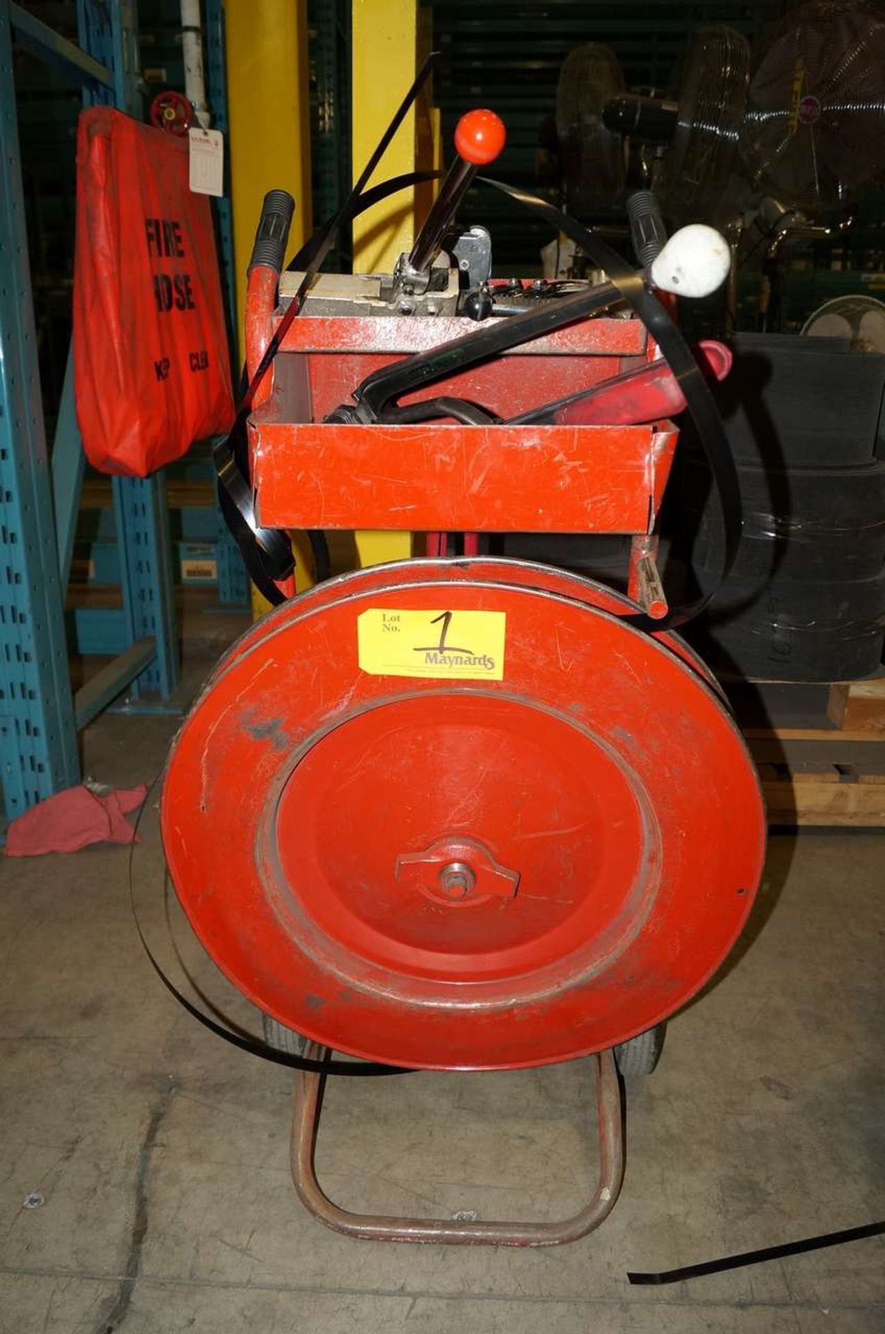 Banding Cart w/ Tensioner & Crimping Tools