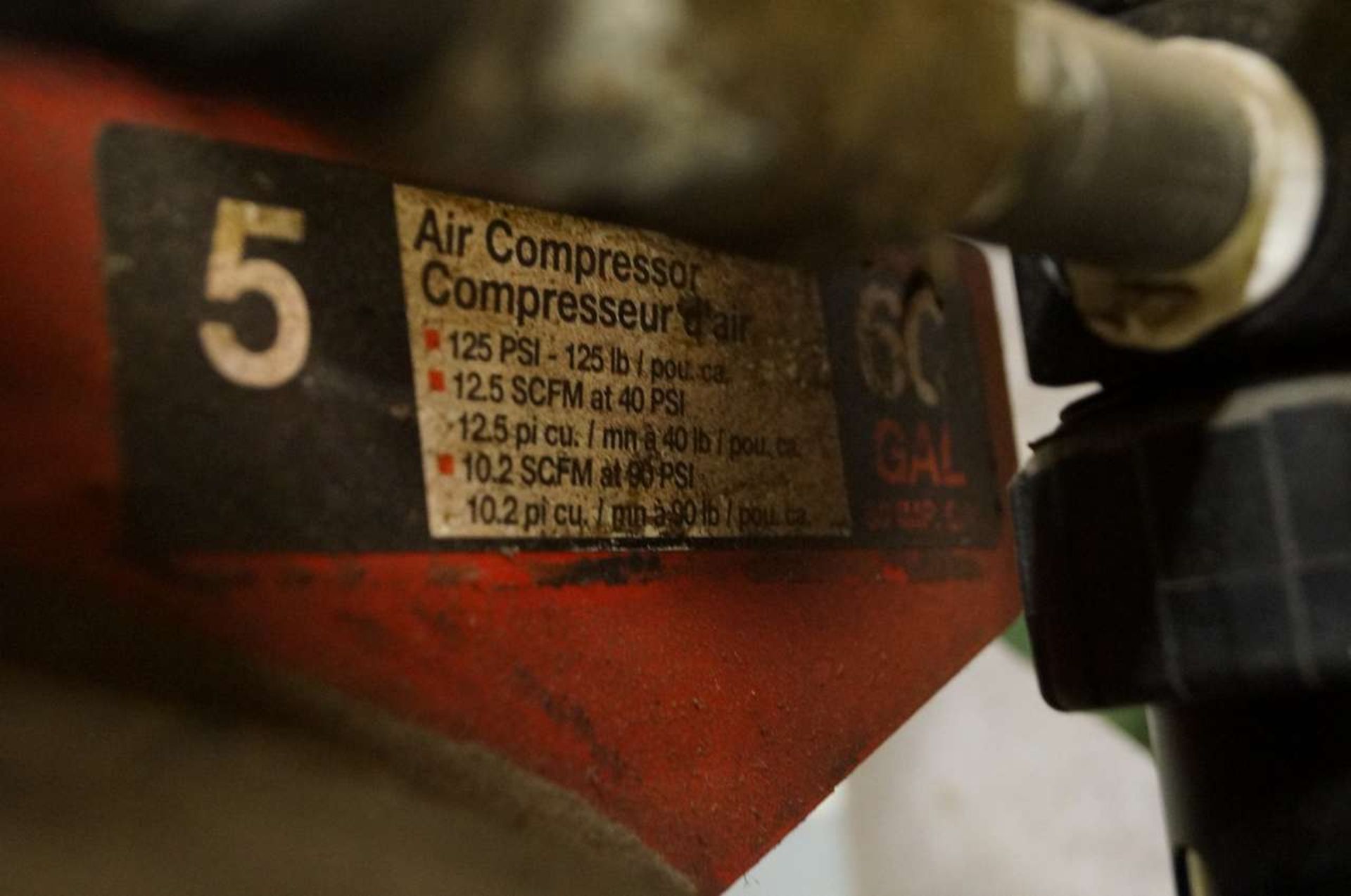 Craftsman 919.721971 60 Gallon Air Compressor - Image 2 of 6