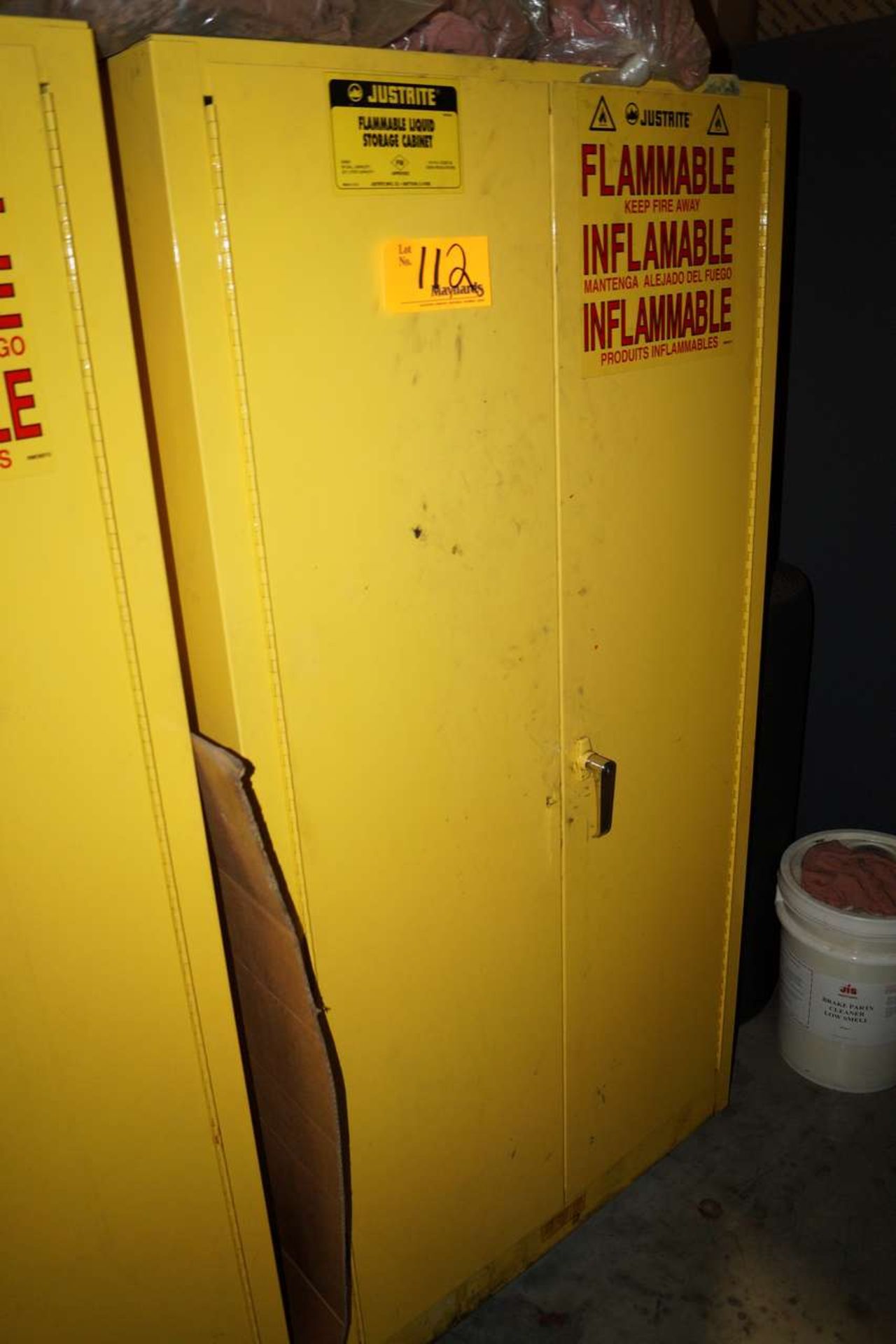 Justrite Flammable Liquid Storage Cabinet