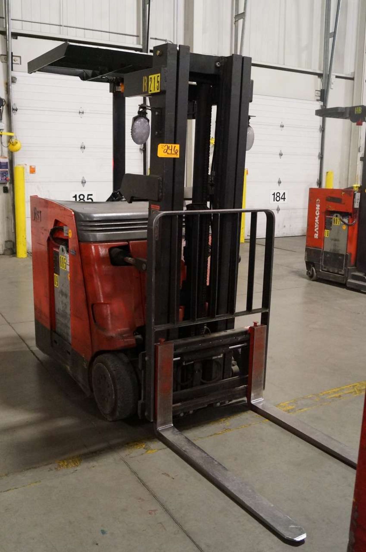 2010 RAYMOND 410C-30TT Electric Counterbalance Stand Up Down