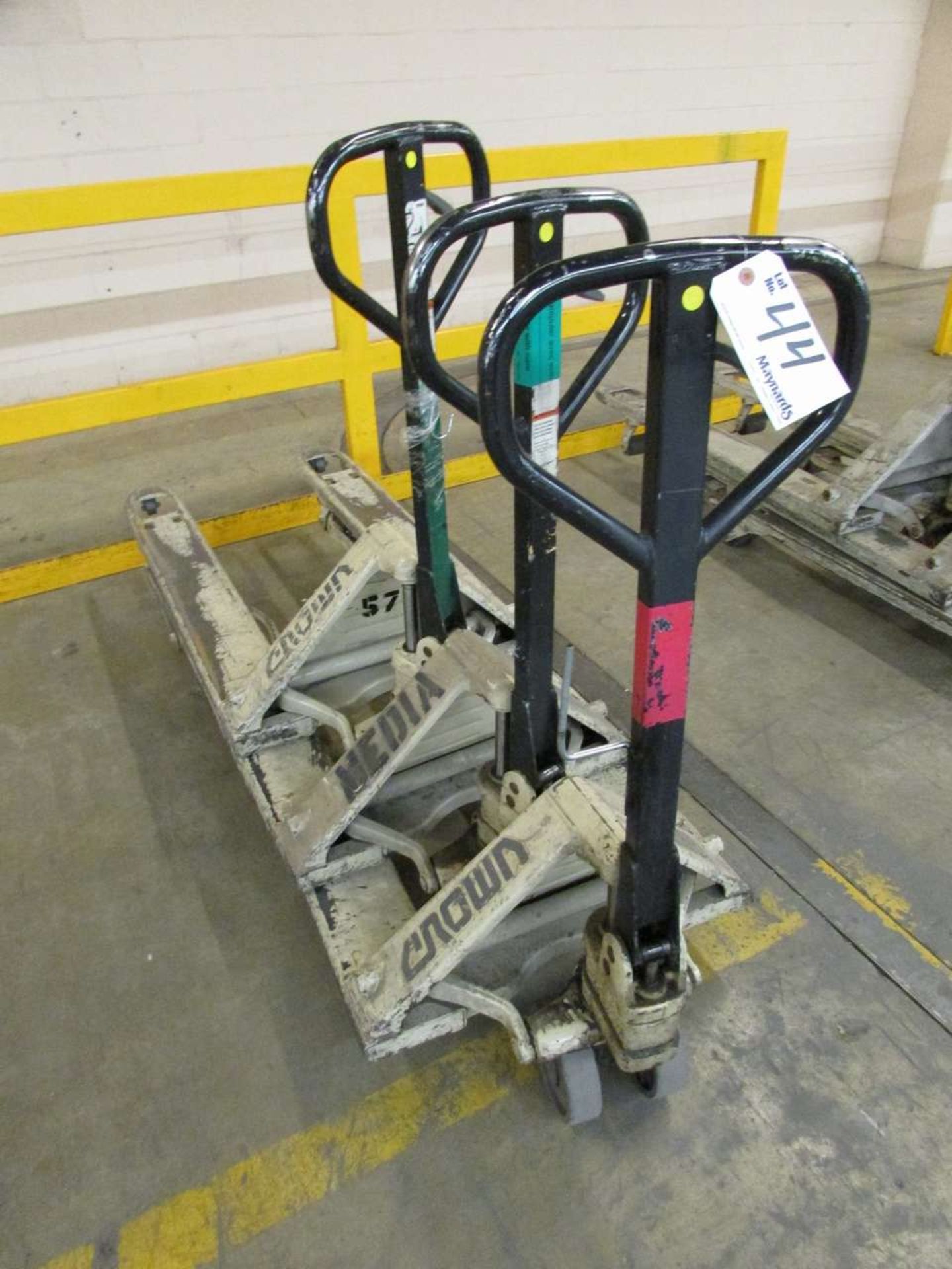 Crown PTH50 (3) Pallet Jacks