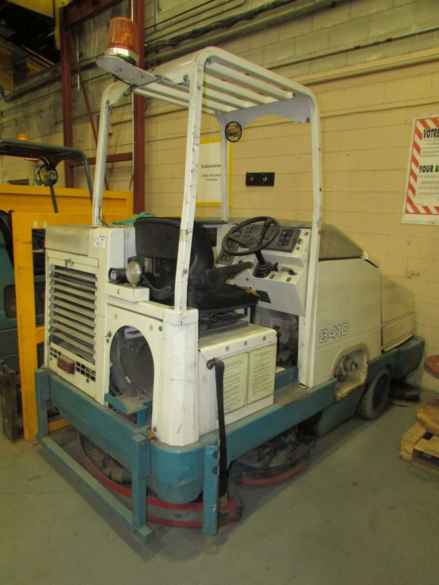 1997 Tennant 8410 LP Floor Scrubber