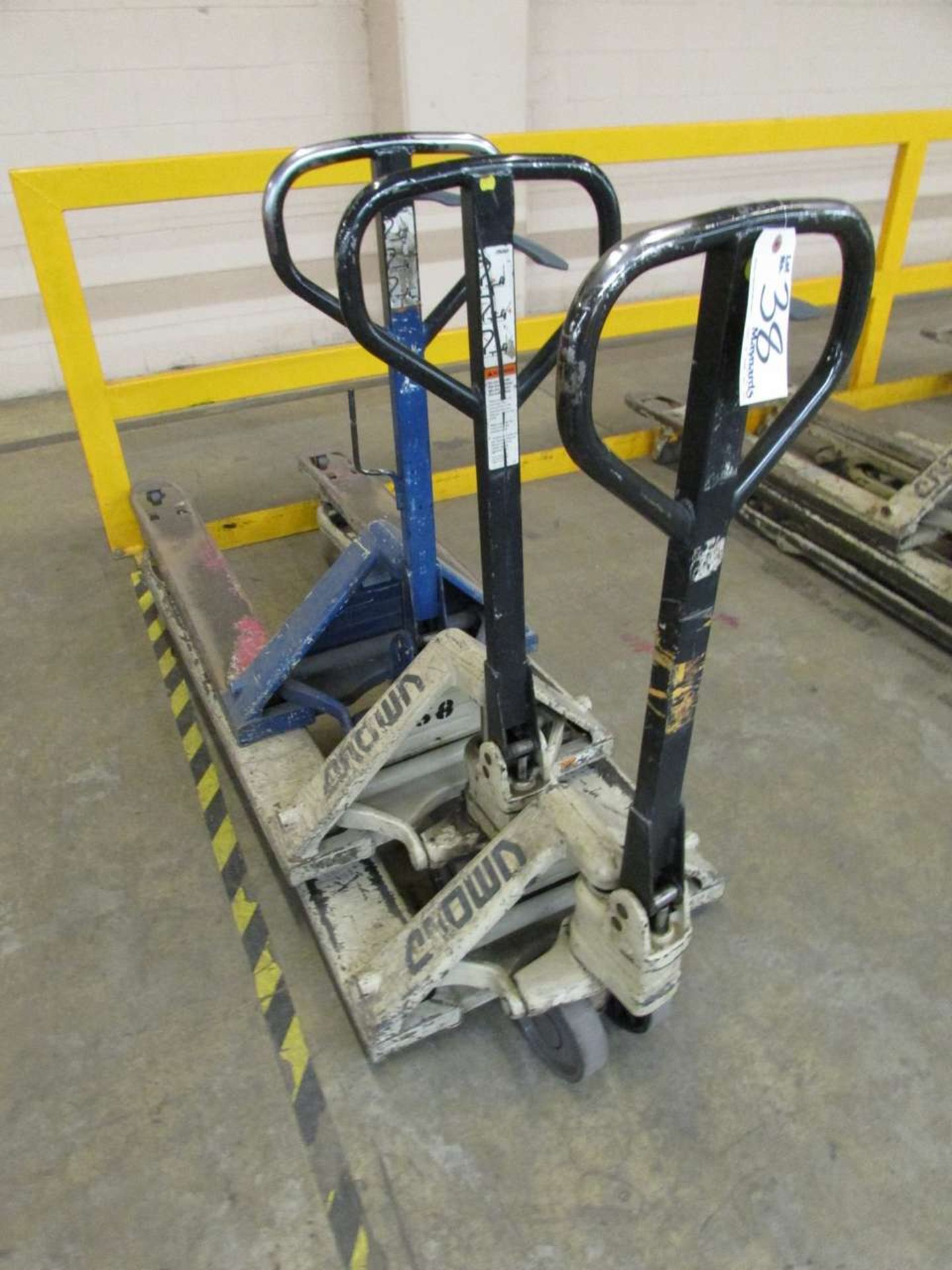 Crown PTH50 (3) Pallet Jacks