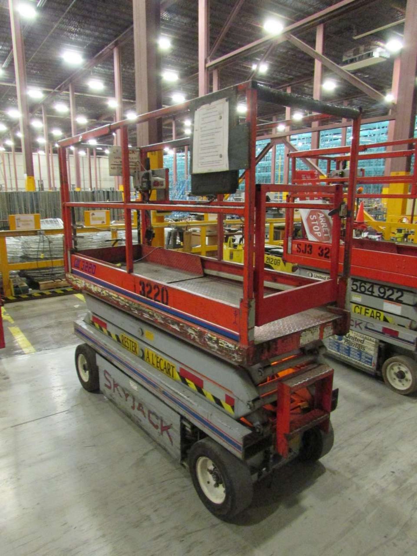 1990 SkyJack SJII 3220 Electric Scissor Lift - Image 4 of 4