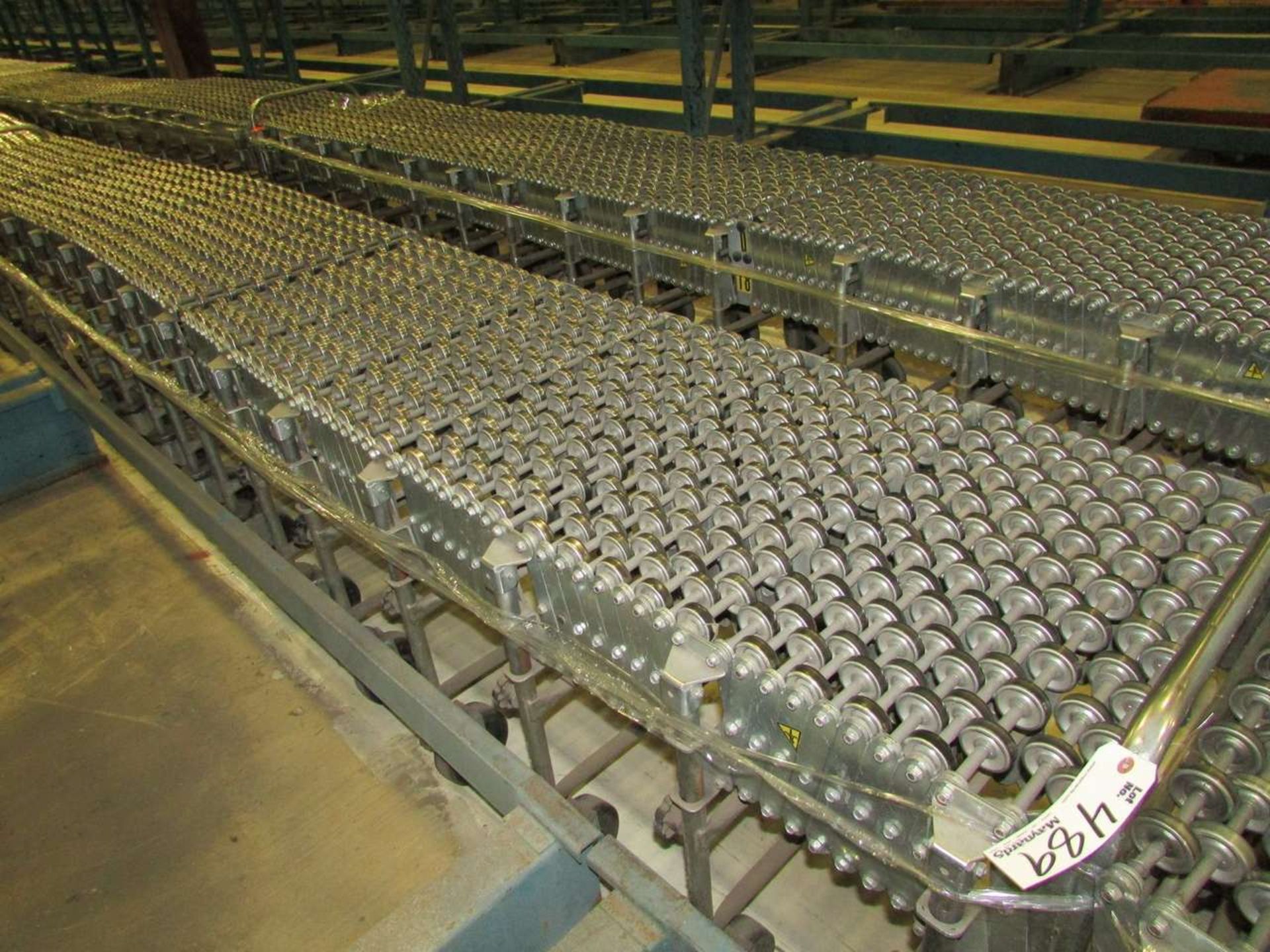 NestaFlex 275 (6) Sections of 24" Portable Expandable Roller Conveyor - Image 2 of 2