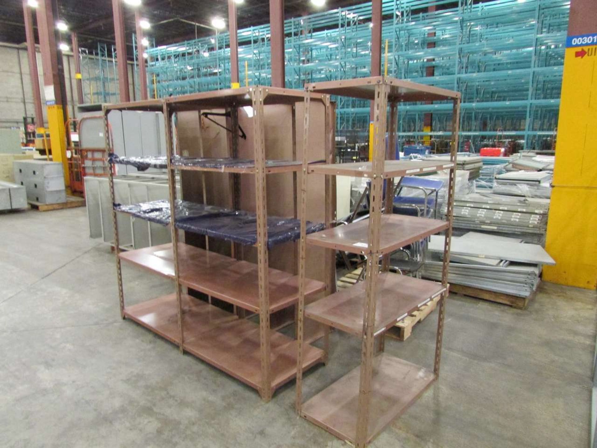 Large Quantity of Assorted Pallet Racking and Adjustable Shelving - Image 3 of 4