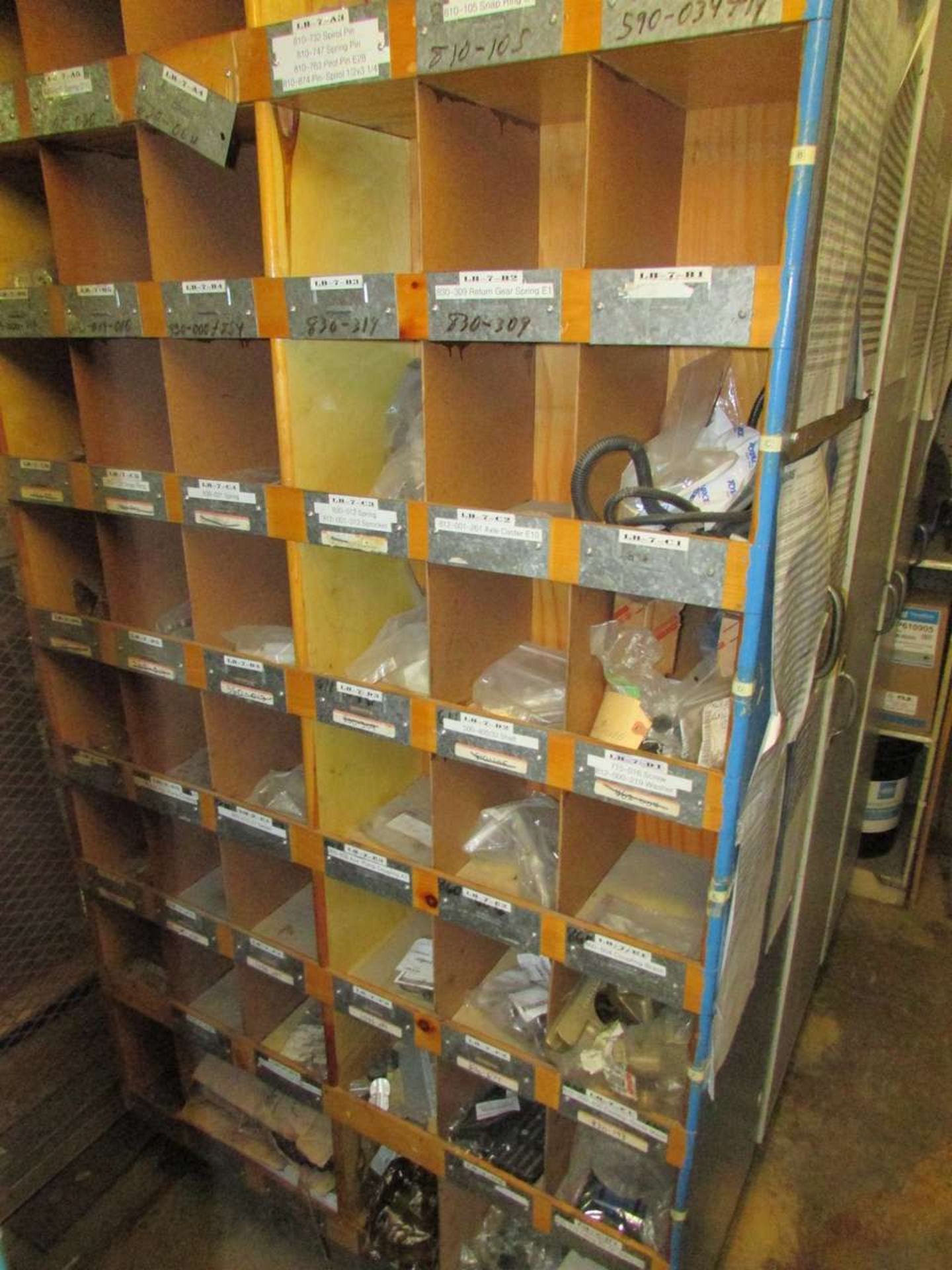 Contents of Maintenance Parts Cage - Image 9 of 21