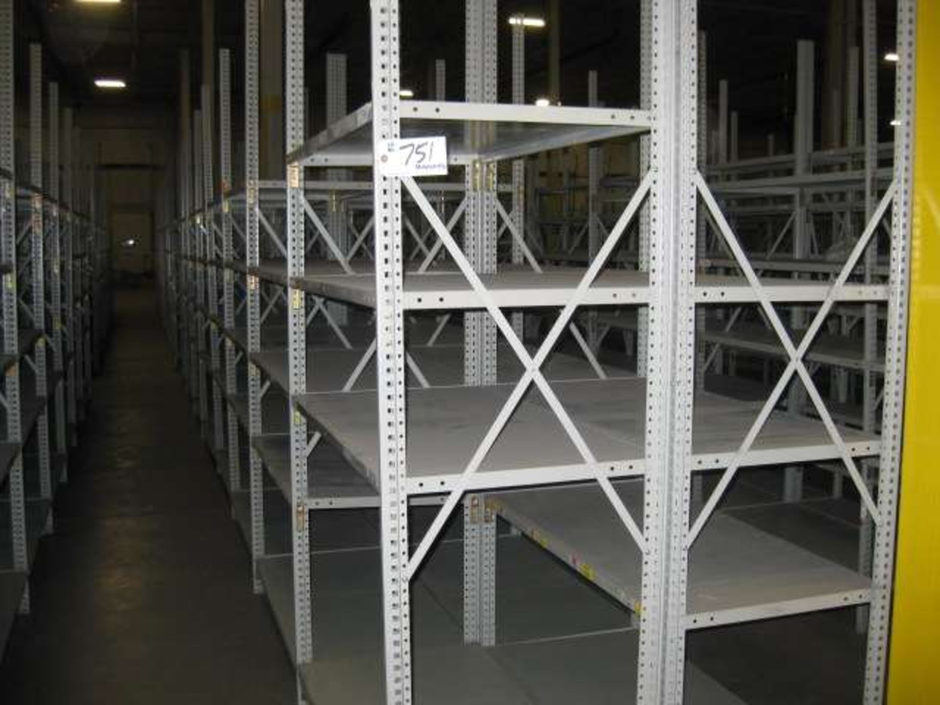 Panel Shelving, 16-Sections, 2' x 4'