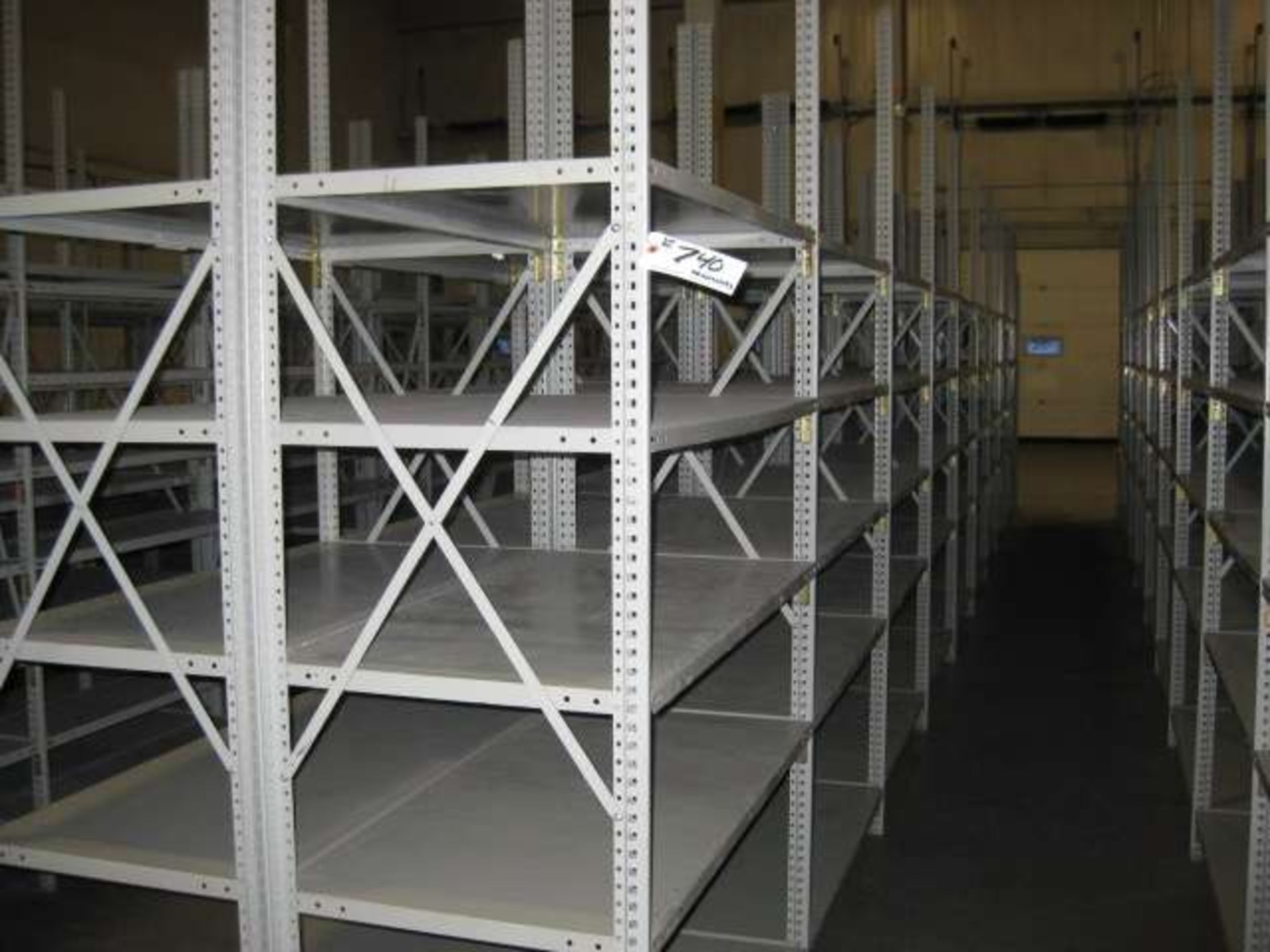 Panel Shelving, 18-Sections, 2' x 4'
