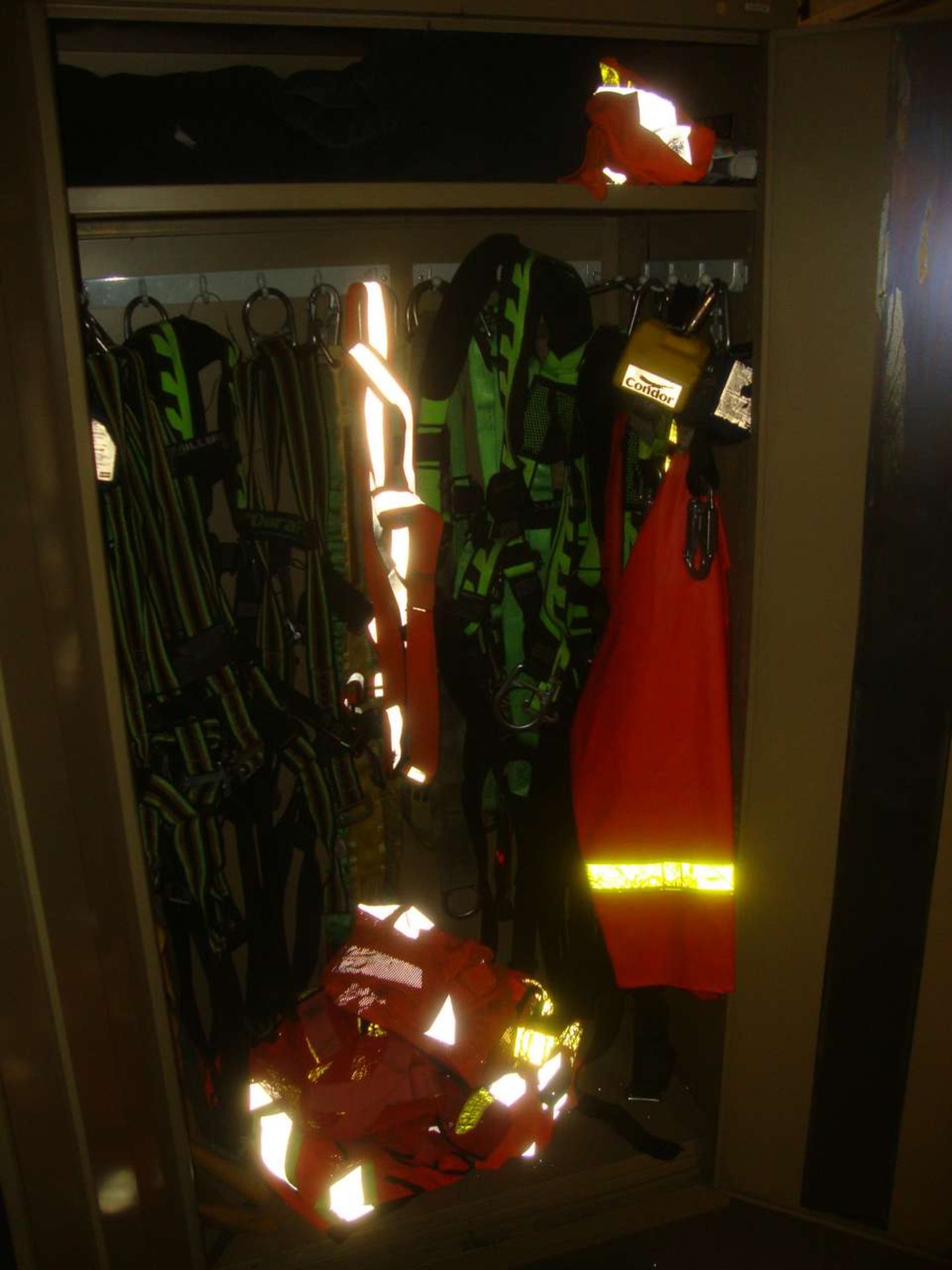 Cabinet & Contents, Safety Straps, Vests etc