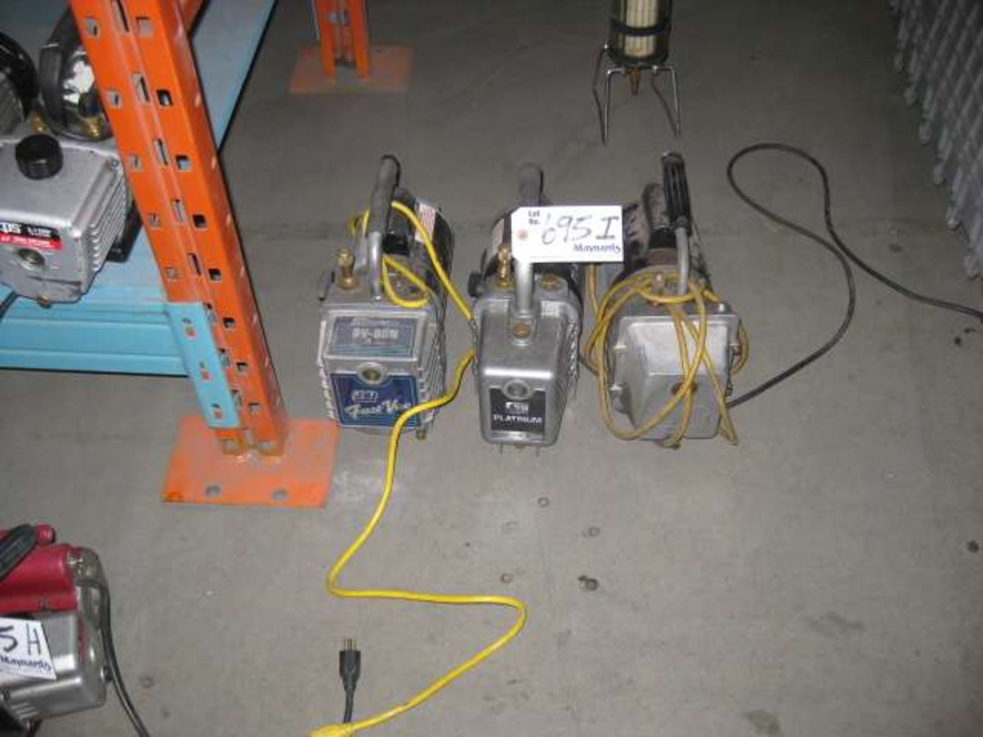 (3) Vacuum Pumps,