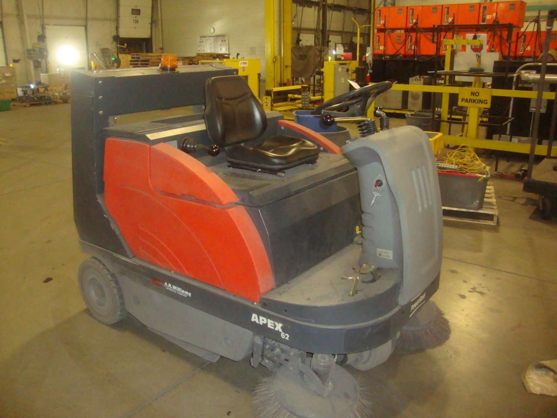 Apex 62 Power Boss Floor Sweeper w/ Charger