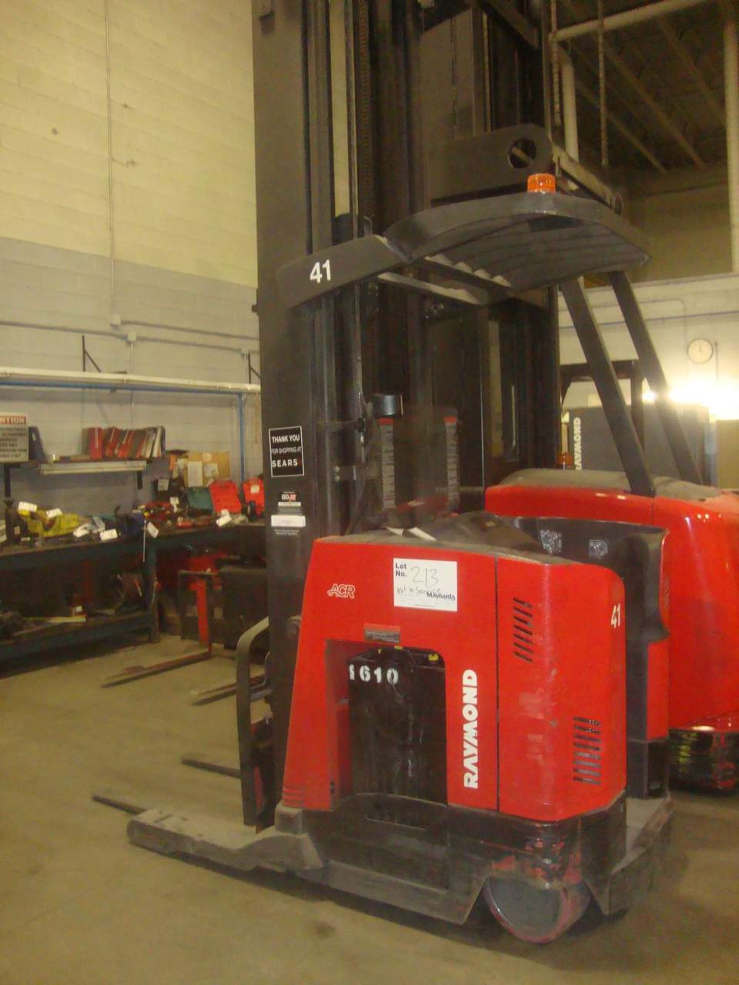 2007 Raymond 7400-R45TT Reach Truck (NOT WORKING)