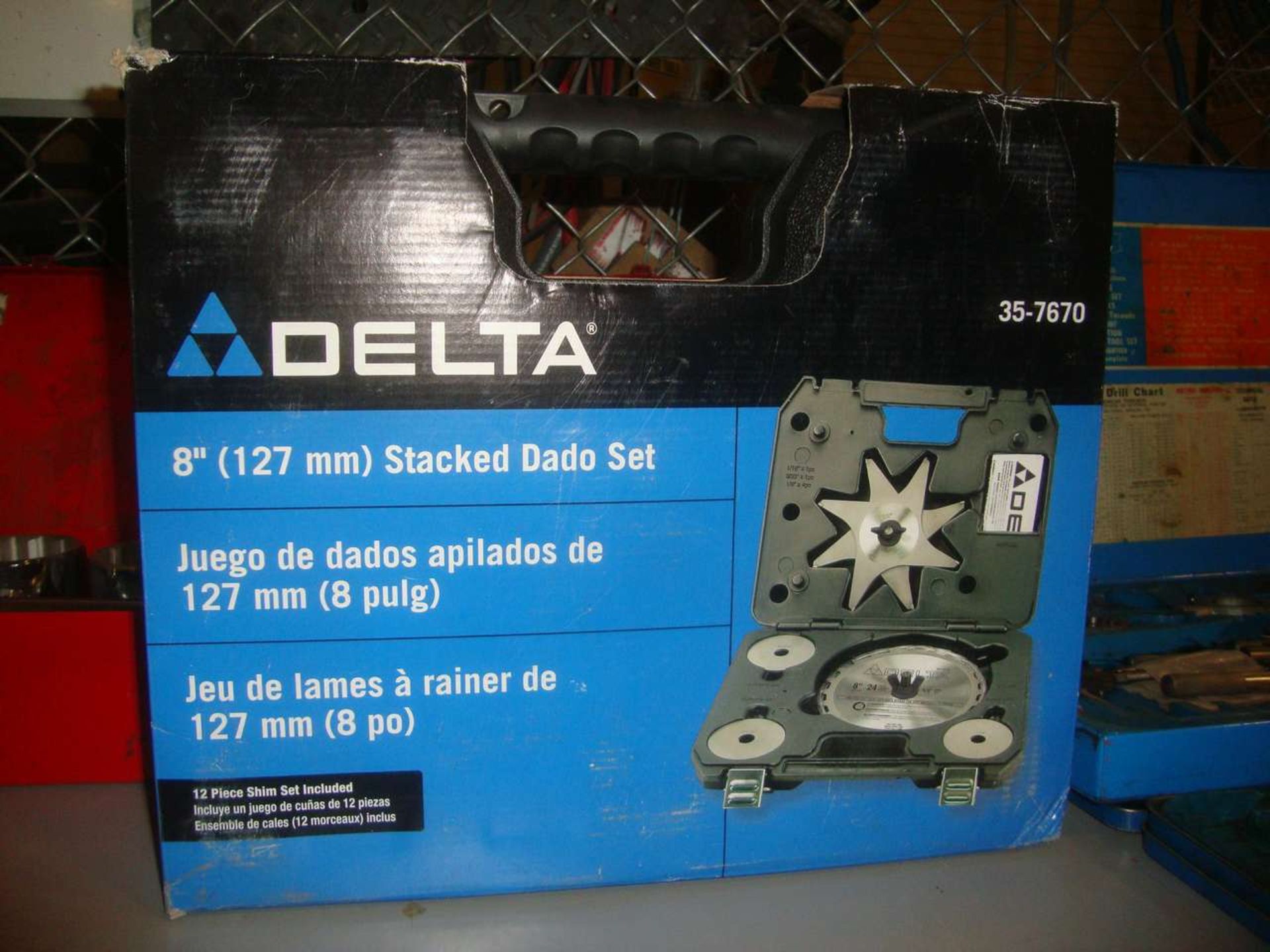 Delta 8" Stcked Dato Set