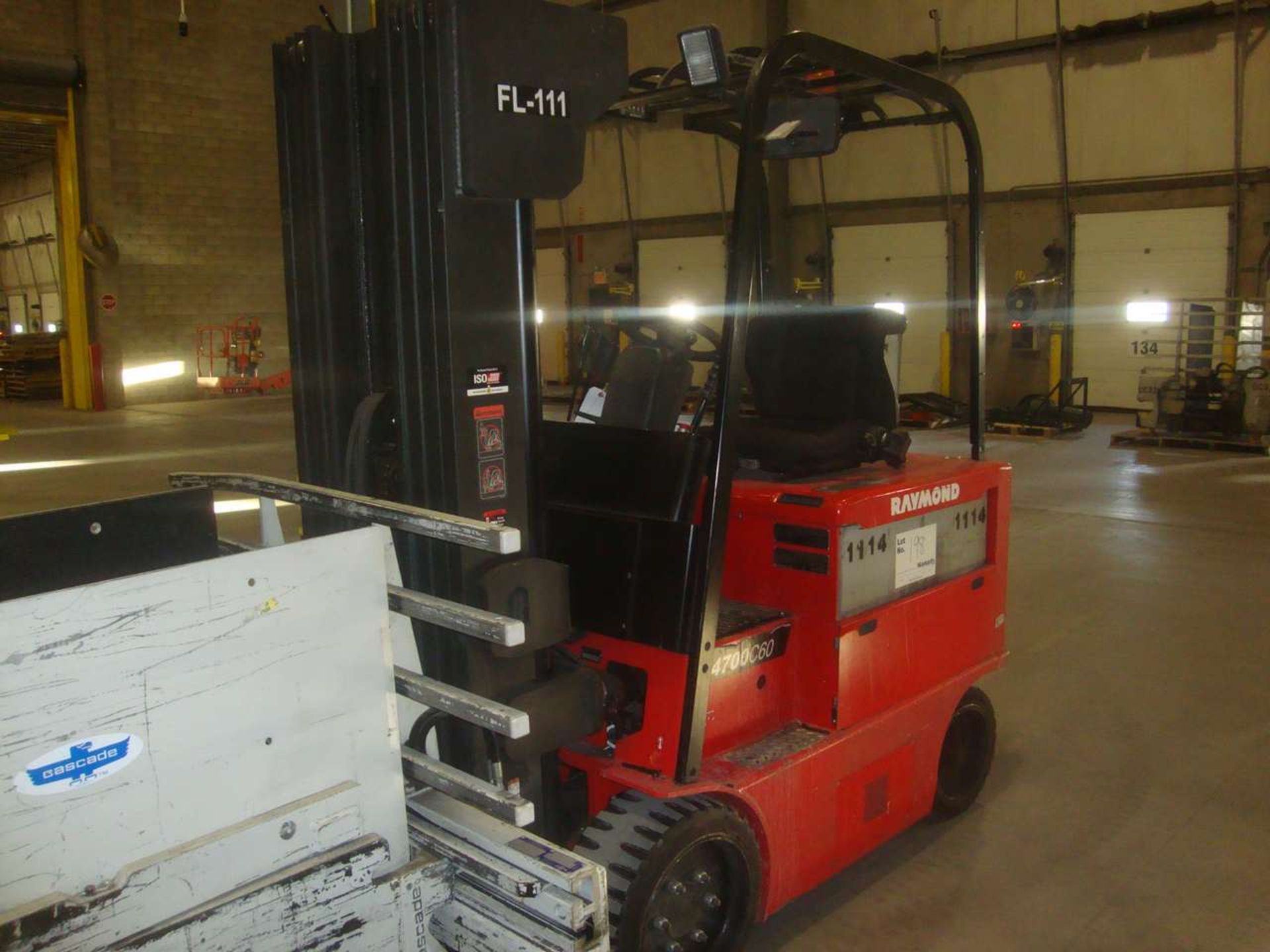 2009 Raymond 470-C60SM Counterbalance Forklift, 3288.2 Hrs