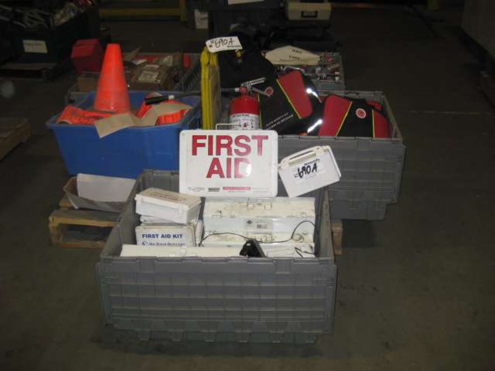 First Aid, Fire Extinguishers & Safety Gear