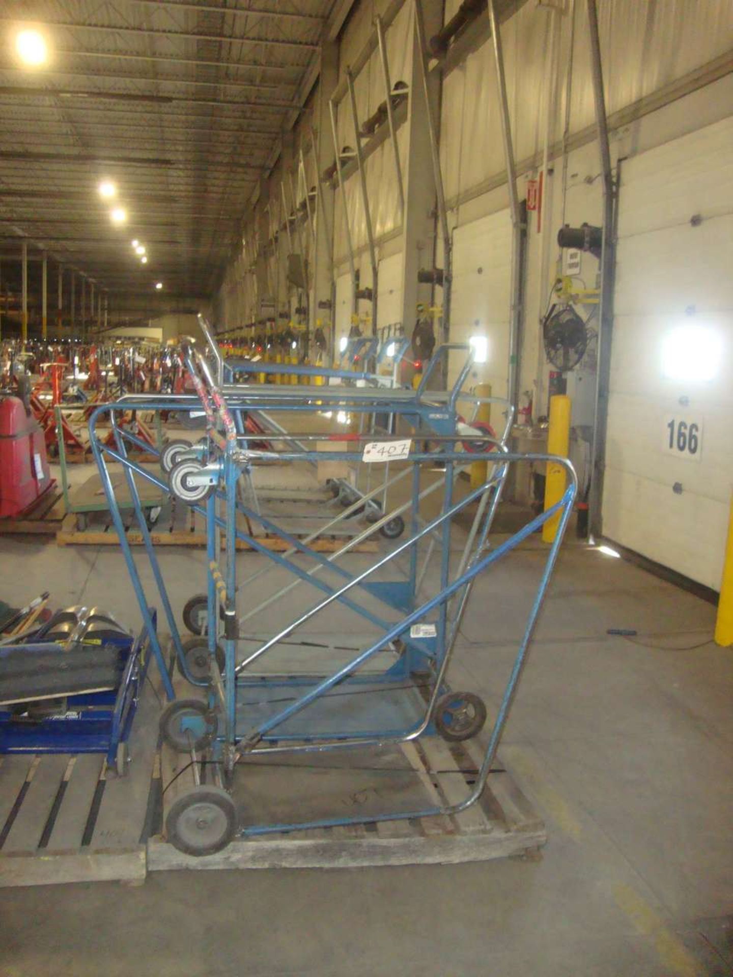Mattress Carts, (1) Rolling Cart & Dump Bin