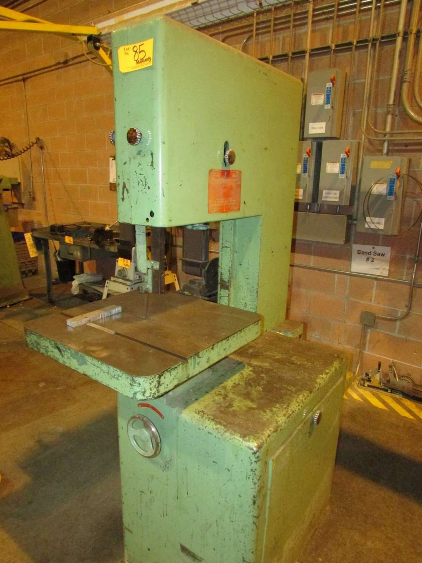 Powermatic 87 Vertical Bandsaw - Image 2 of 4