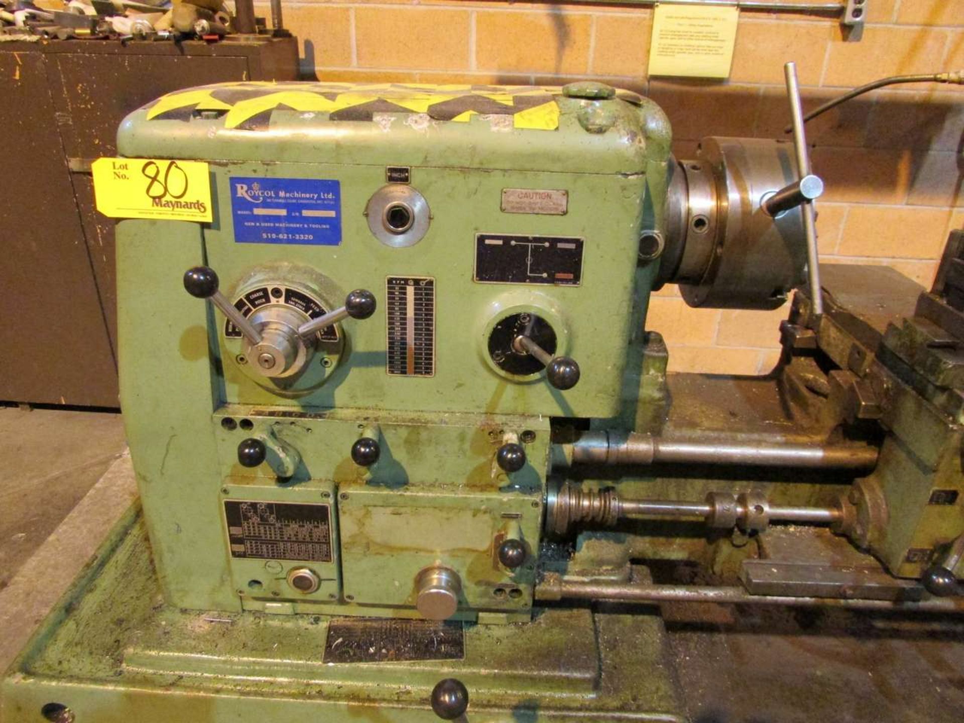 Royal Machinery LB/20 Engine Lathe - Image 2 of 6